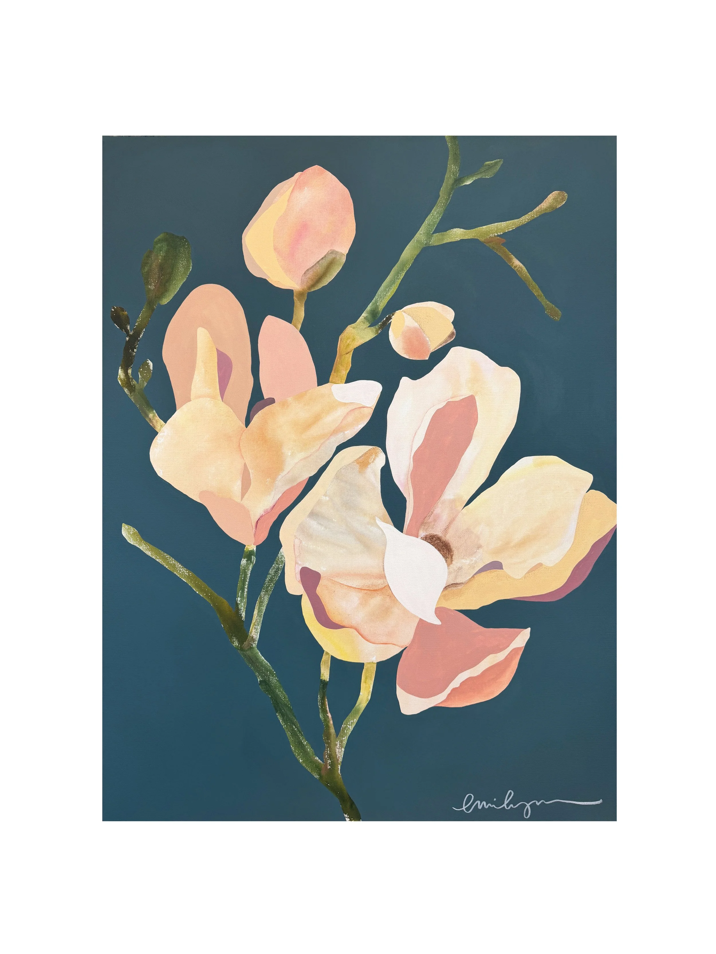Radiant Blossom 24x30
