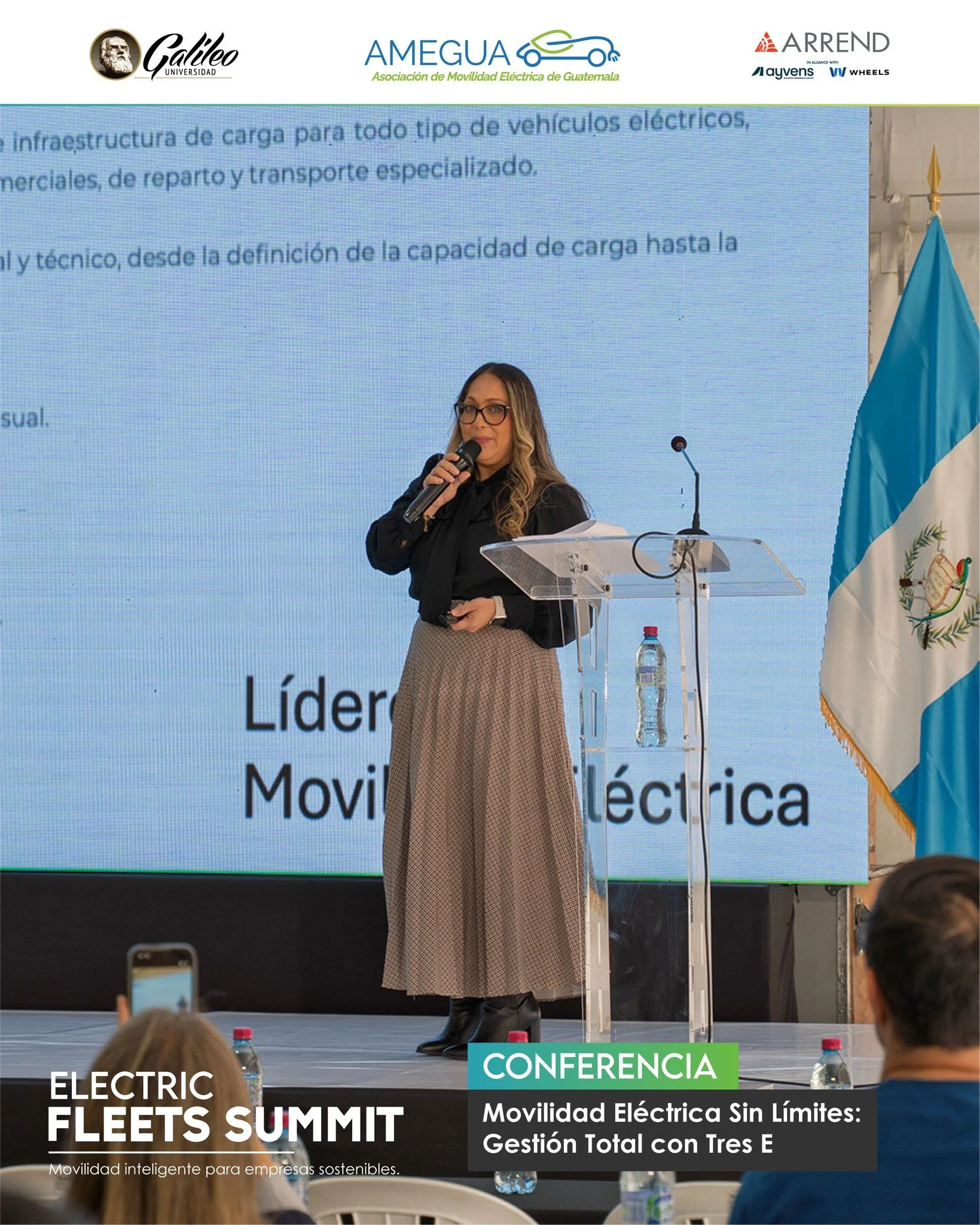 Conferencias en el Electric Fleets Summit 🛵🚛⚡

Dalia Veras, representante de TRES E &ndash; &ldquo;Movilidad El&eacute;ctrica Sin L&iacute;mites: Gesti&oacute;n Total con TRES E&rdquo;

Present&oacute; las soluciones integrales para gestionar flota