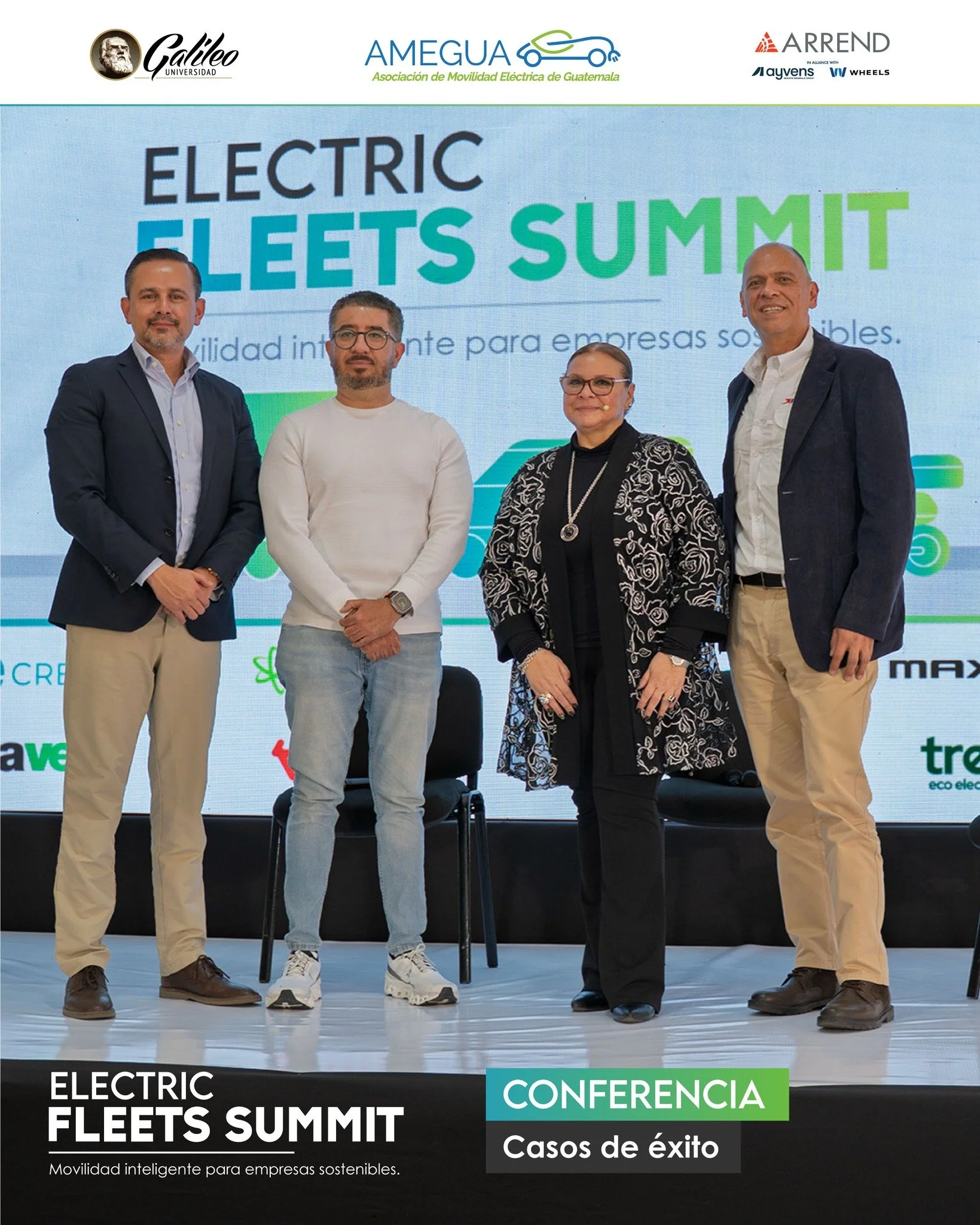 Foro de Casos de &Eacute;xito en el Electric Fleets Summit 🛵🚛⚡

En este panel, moderado por Lourdes Socarr&aacute;s, Directora del Instituto de Recursos Energ&eacute;ticos de Universidad Galileo, y con panelistas expertos en el tema de transporte c