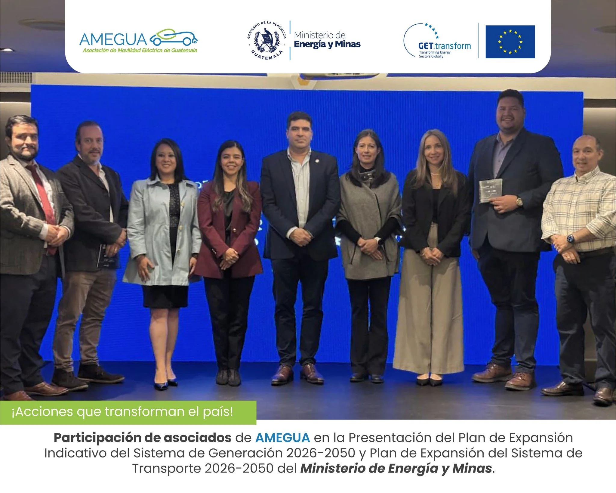La planificaci&oacute;n energ&eacute;tica es clave para el crecimiento de Guatemala. ⚡🇬🇹

Asociados de AMEGUA presentes en la presentaci&oacute;n del Plan de Expansi&oacute;n Indicativo del Sistema de Generaci&oacute;n y Plan de Expansi&oacute;n de