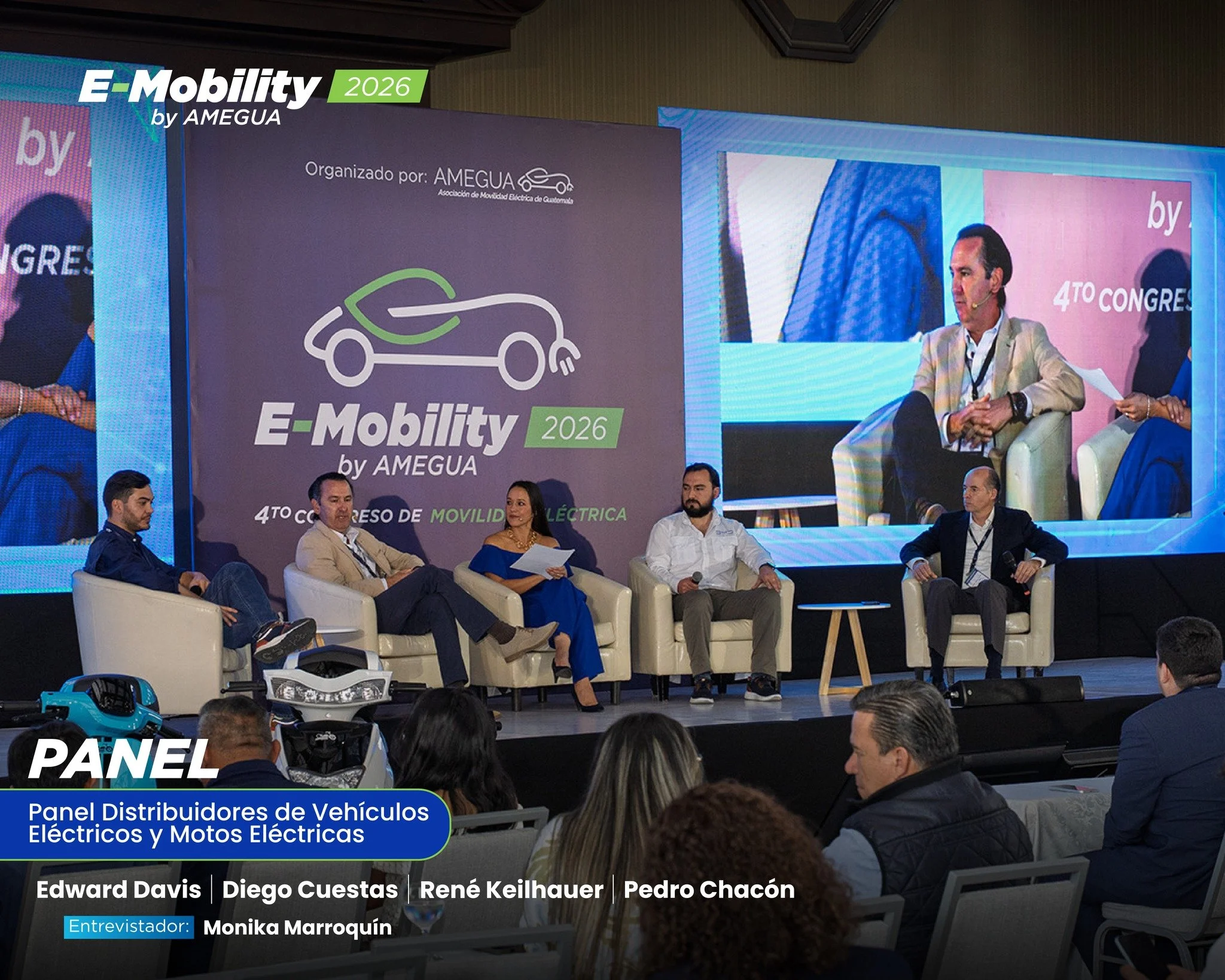 ⚡🚗 As&iacute; se vivi&oacute; la segunda parte del 4to Congreso de Movilidad El&eacute;ctrica.

Una tarde llena de conexiones, experiencias y avances que impulsan el cambio hacia un futuro m&aacute;s sostenible 🌱🔋

Con conferencias y paneles donde