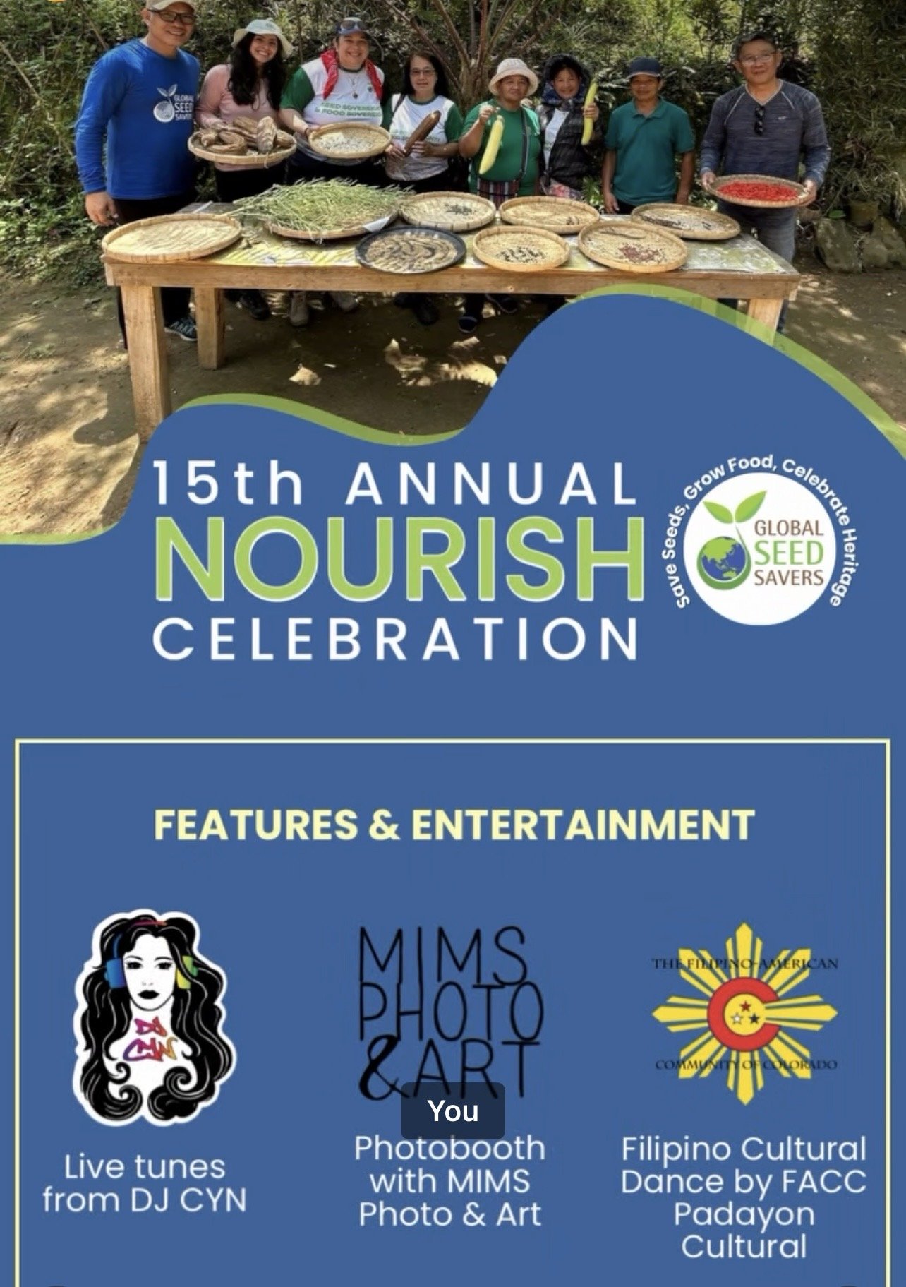 Global Seed Savers 14th Annual Nurish Celebration 