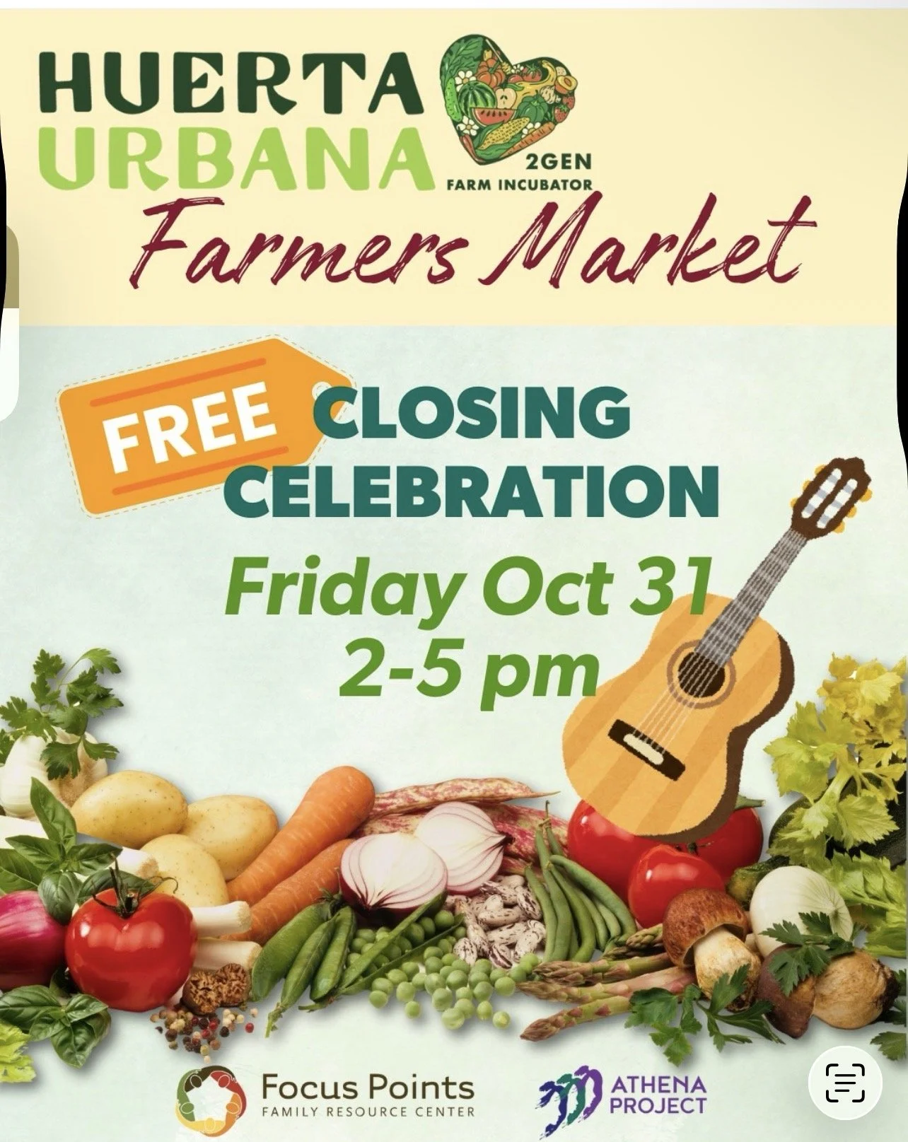 Huerta Urbana Farmers Market