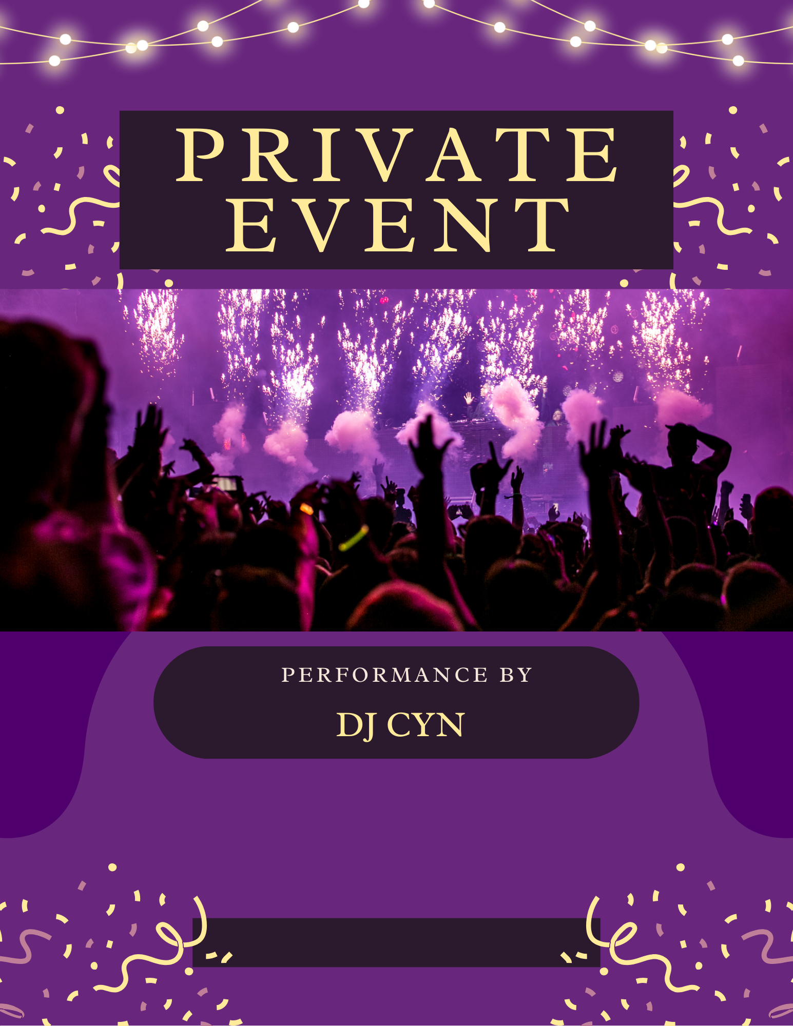Holiday Private Party