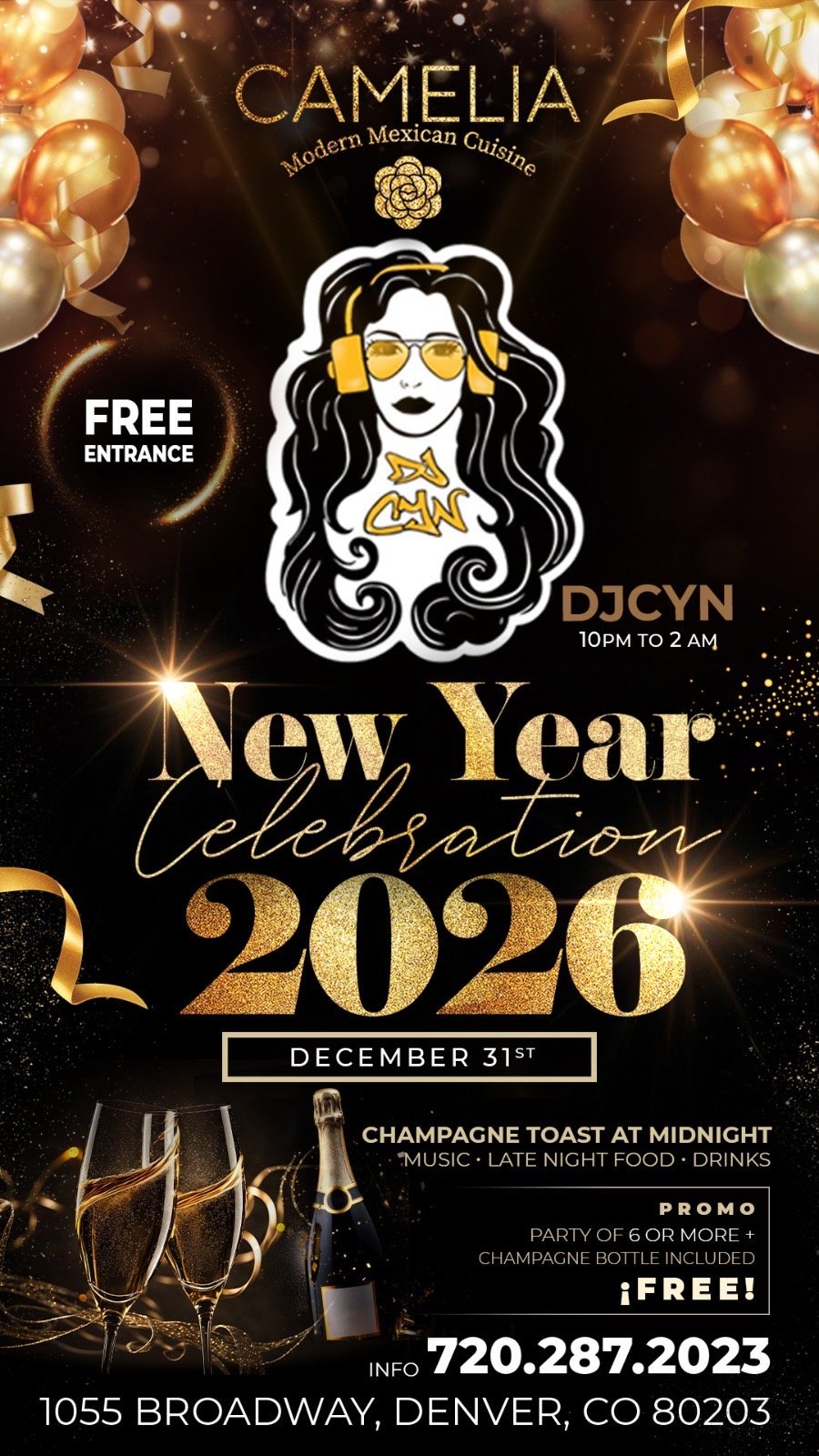 NEW YEAR CELEBRATION 2026