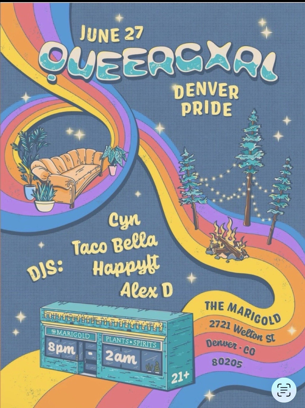 Queer girl Denver Pride