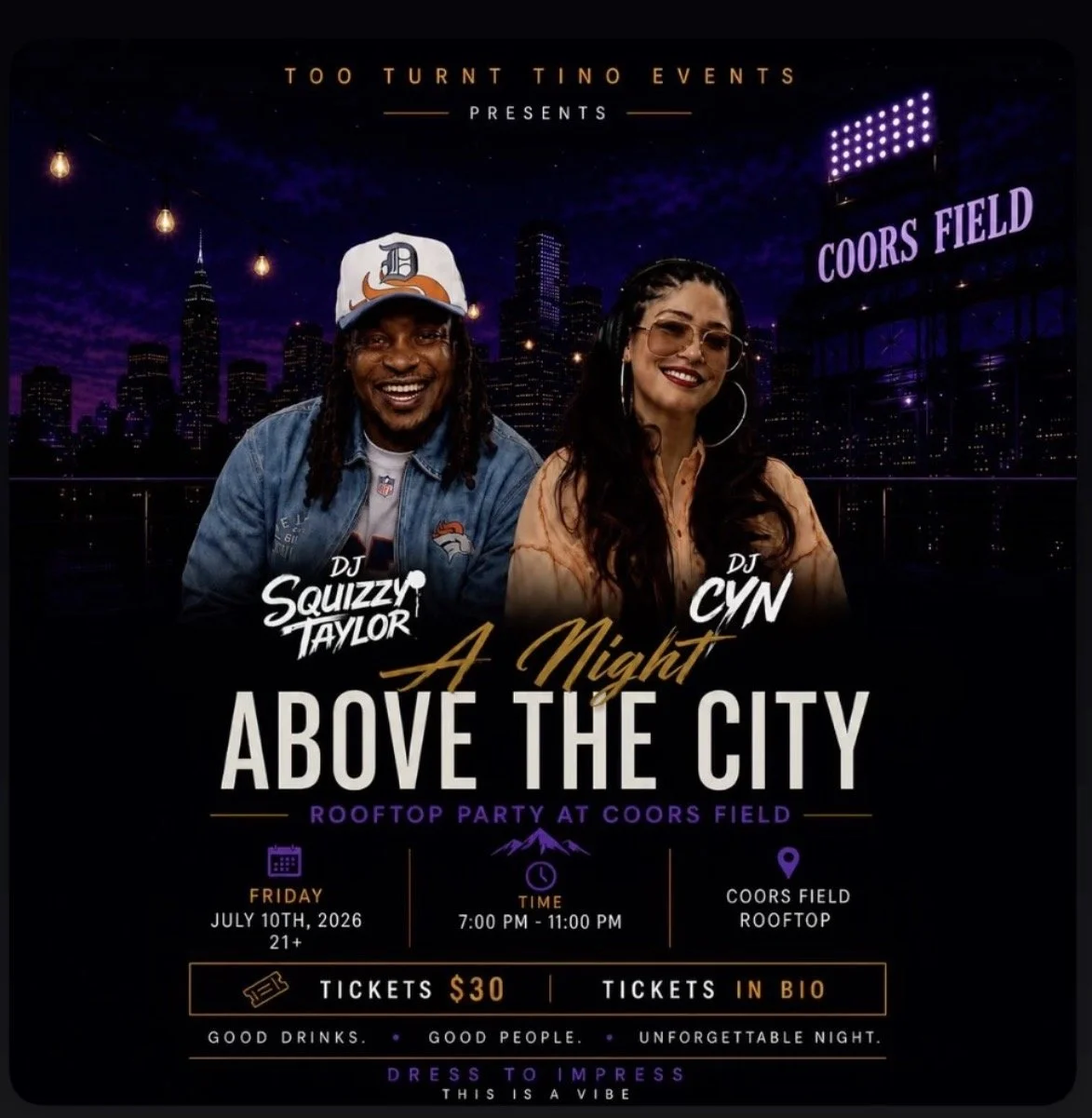 A NIGHT ABOVE THE CITY