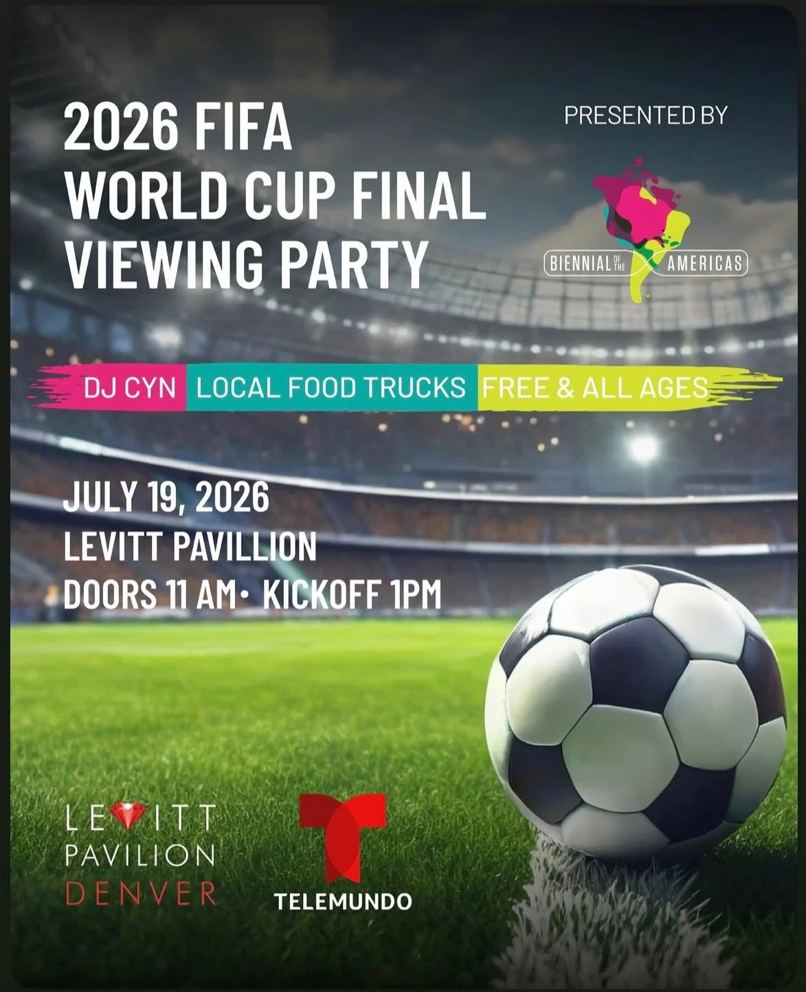 2026 FIFA WORLD CUP FINAL VIEWING PARTY
