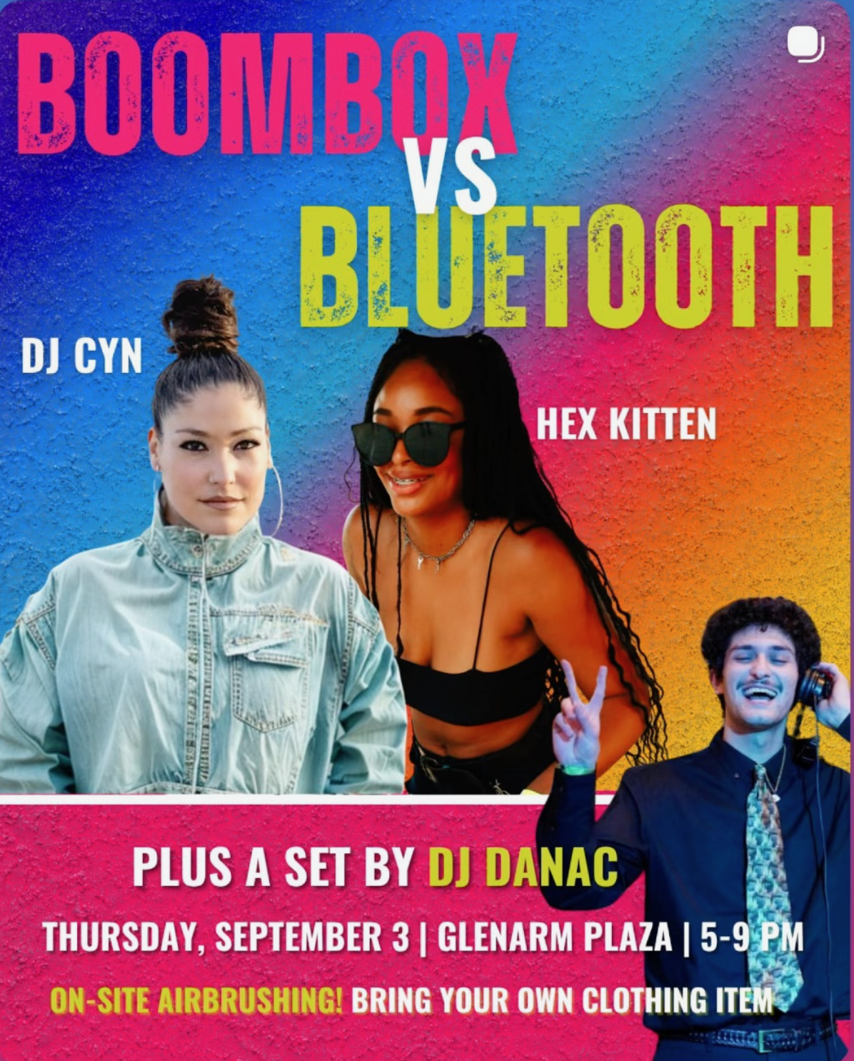 BOOMBOX VS BLUETOOTH