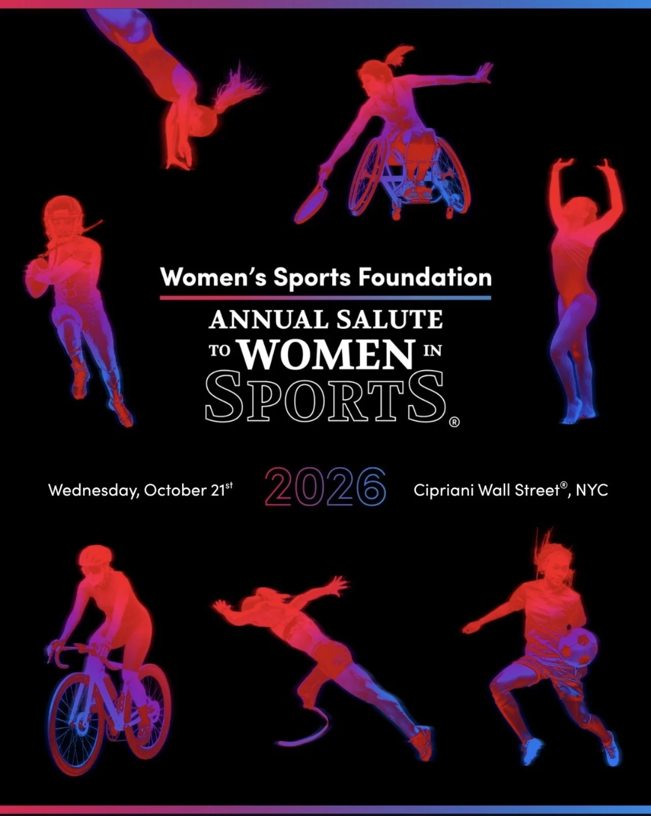 WOMENS SPORTS FOUNDATION ANNUAL SALUTE TO WOMEN IN SPORTS