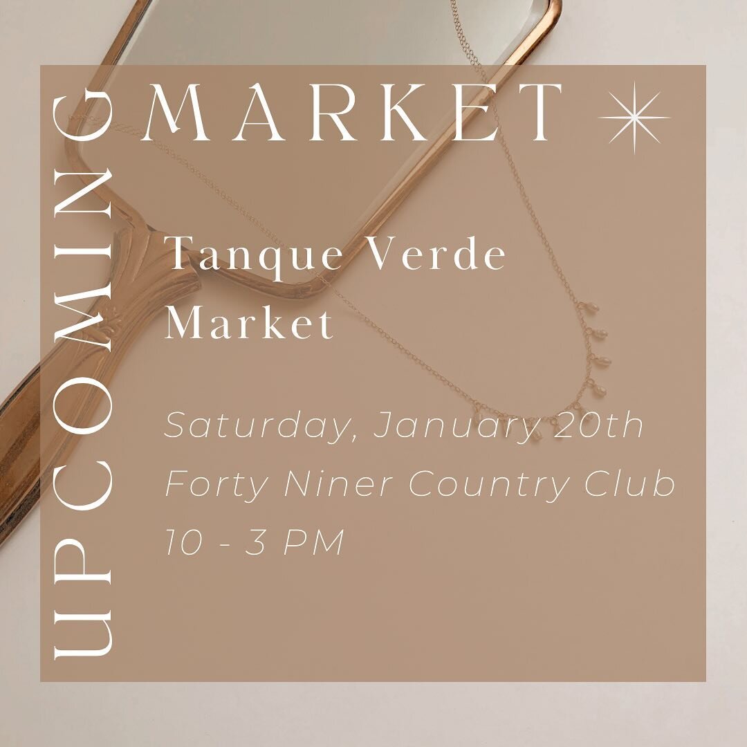 This Saturday ✨ Catch us at the @tanqueverdemarket - our first market of the year! I&rsquo;ll be bringing all of this and so much more 😊 Market organizer, Michelle puts her heart and soul into these events and it shows! Here are just a few things yo