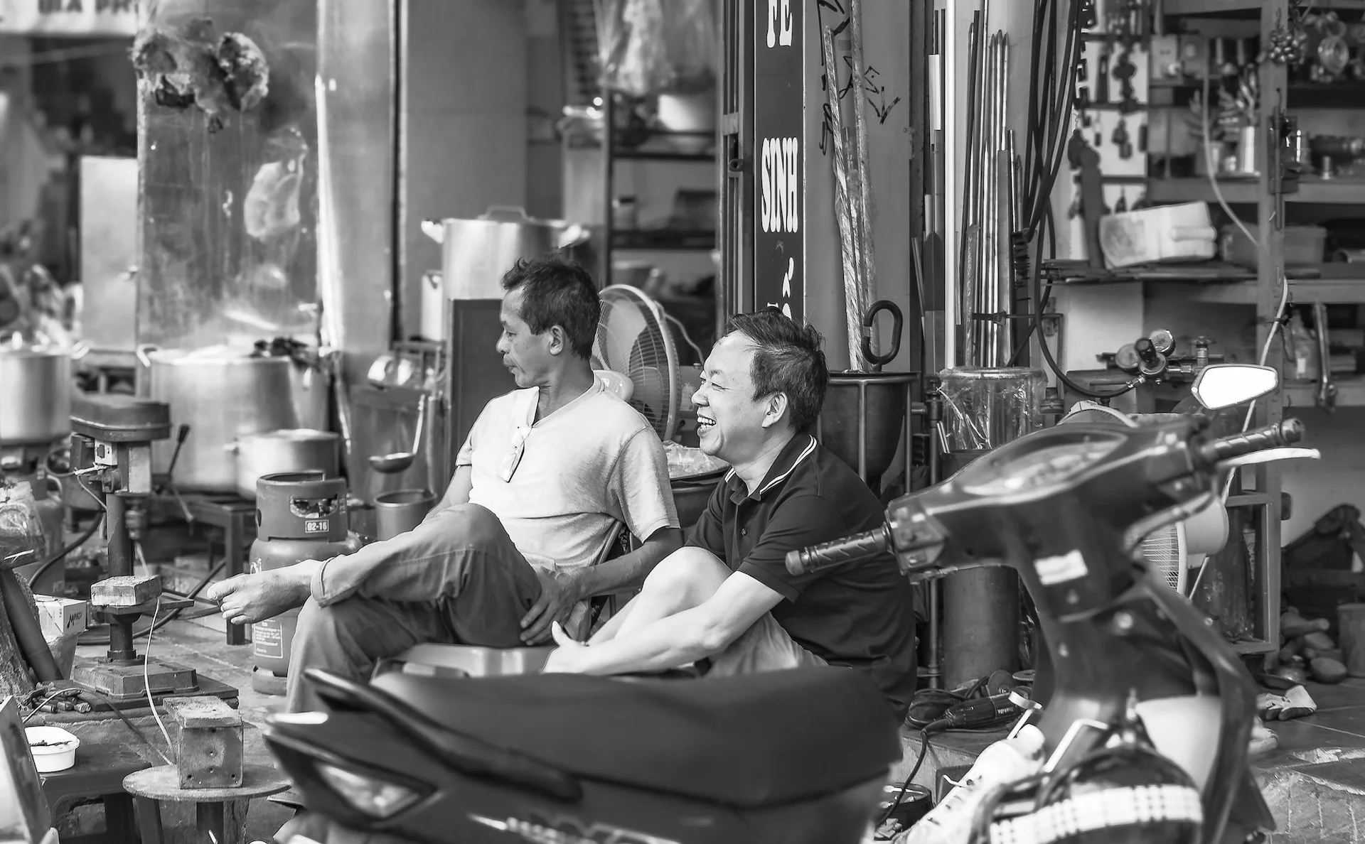Scooter Repair Shop's easy afternoon