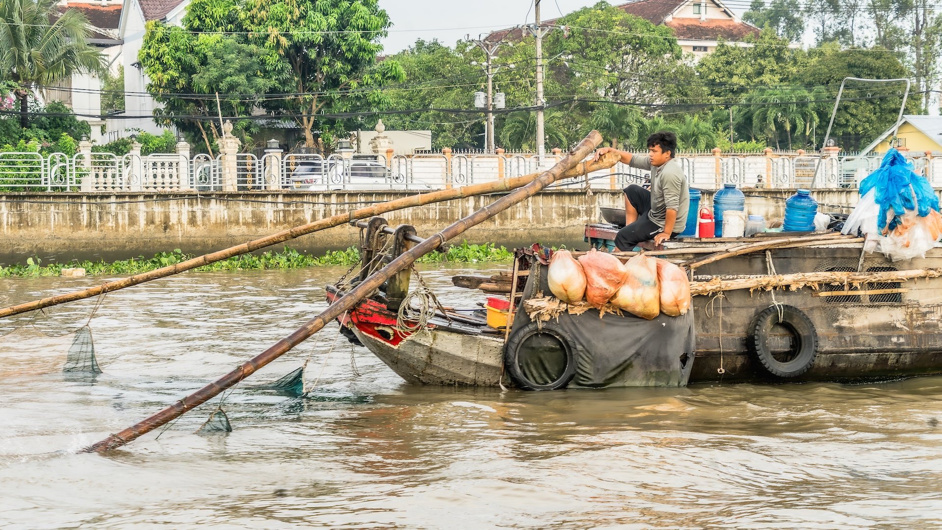 Life in Mekong River