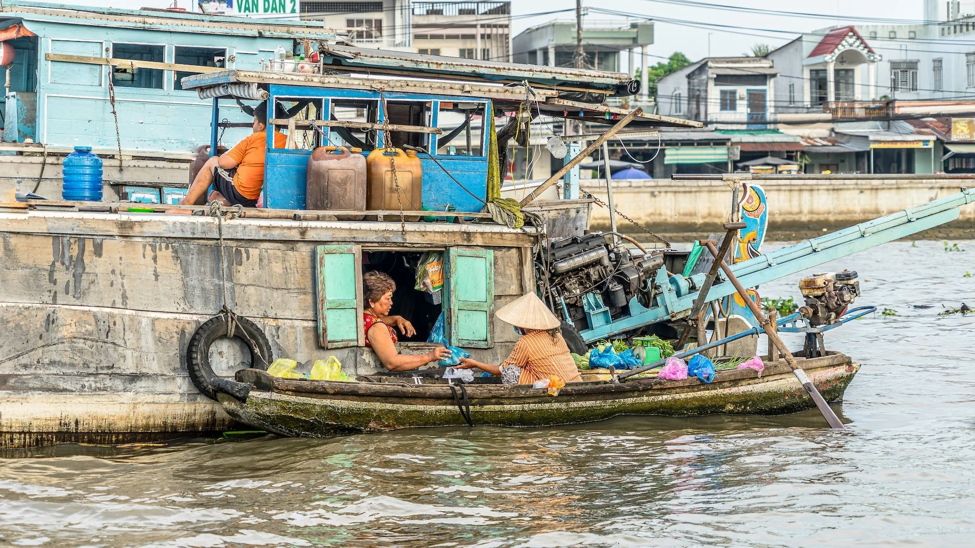 Life in Mekong River