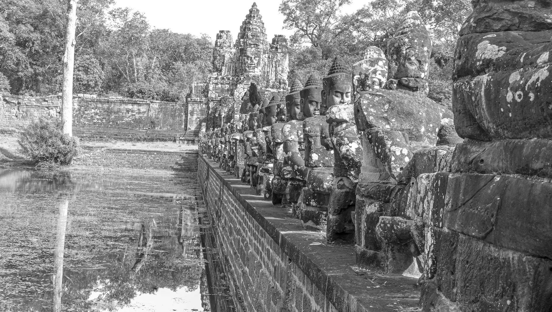Angkor Wat V - Bridge to Entrance
