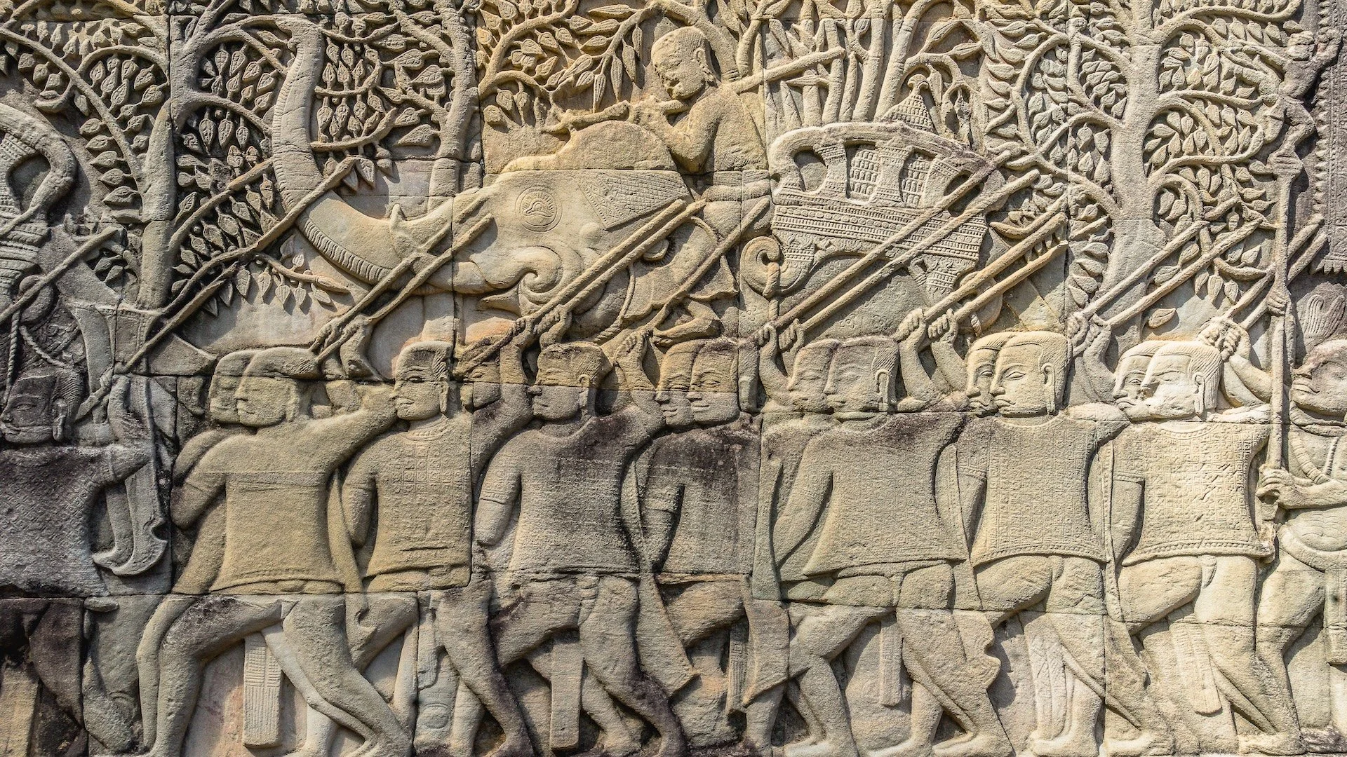 Interior Wall Engraving I