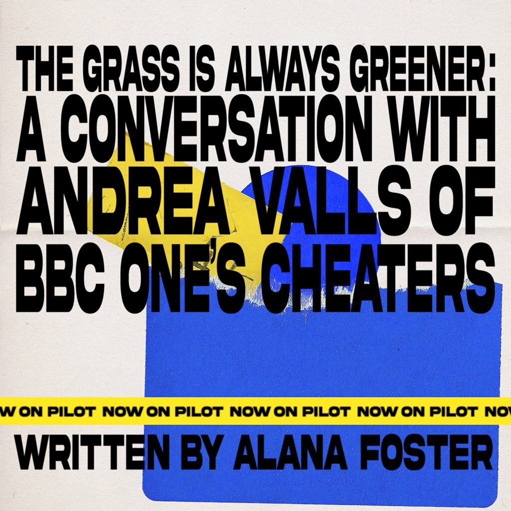 ⁣
⁣
A chat with actress, writer, and comic extraordinaire Andrea Valls on her current work in BBC One&rsquo;s Cheaters, love in the age of social media, and how to stay creative during even the most uncertain times.⁣
⁣
On Andrea Valls (@drea_valls)⁣
