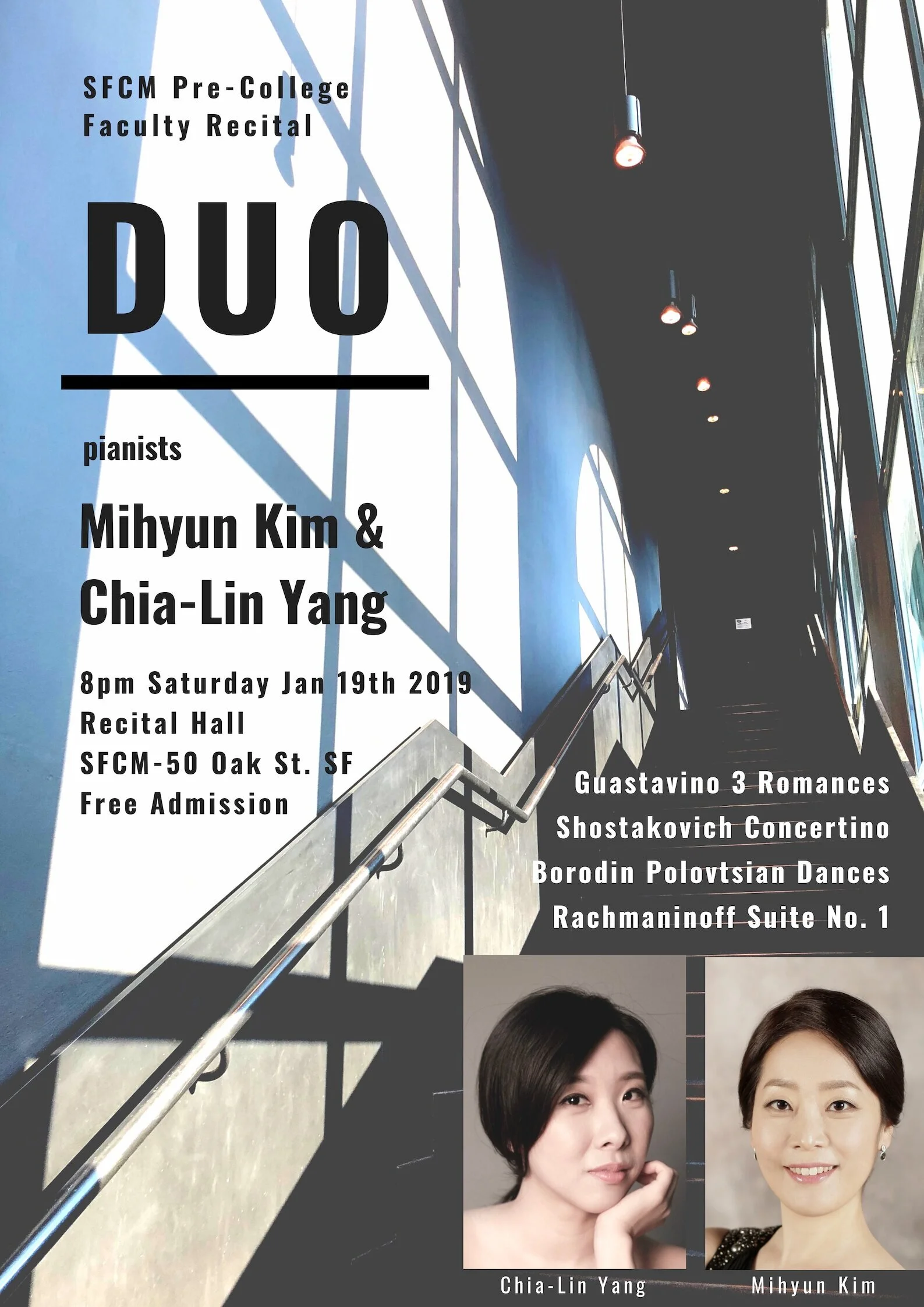 Piano Duo Faculty Recital