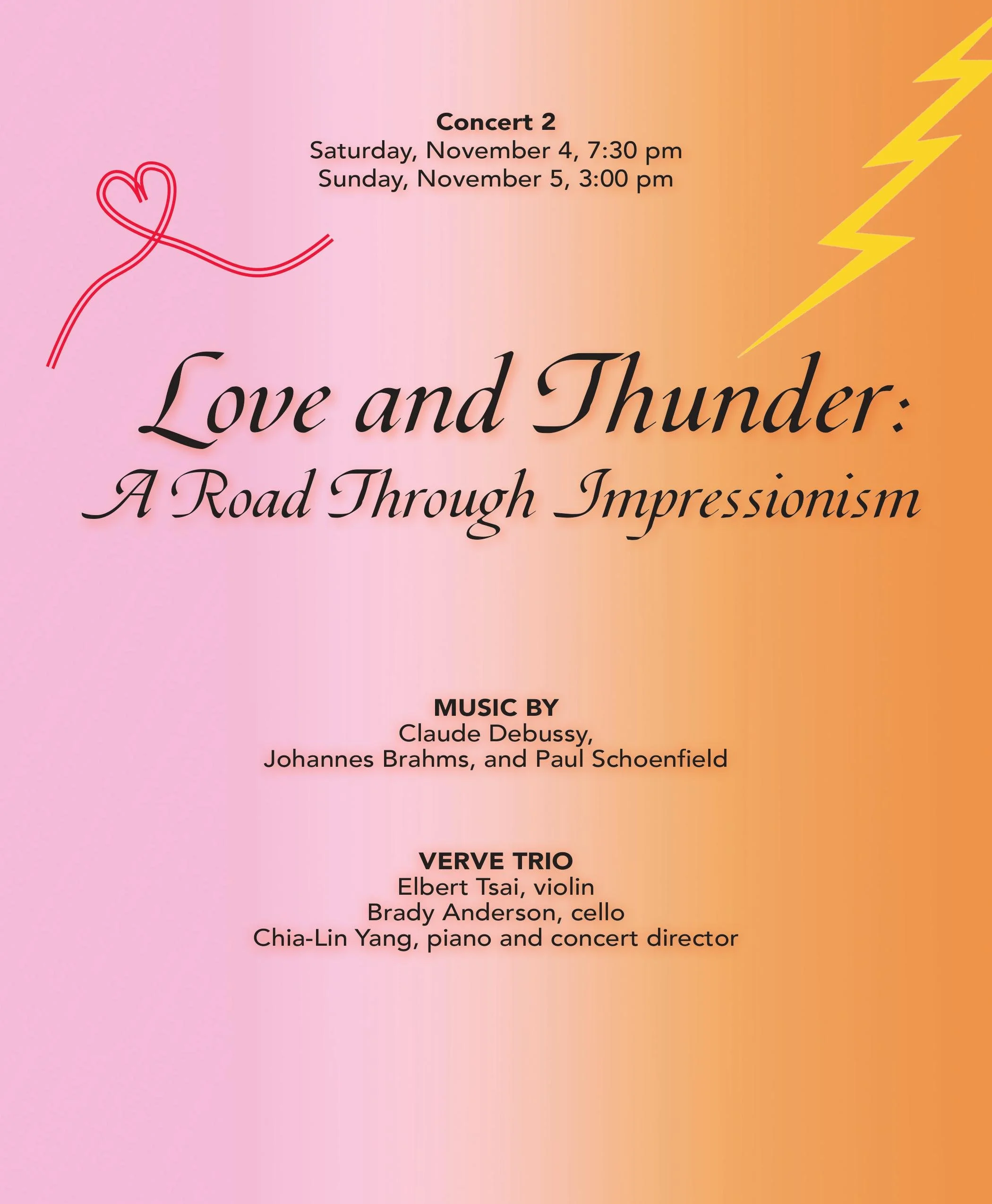 Verve Trio at Santa Cruz Chamber Players