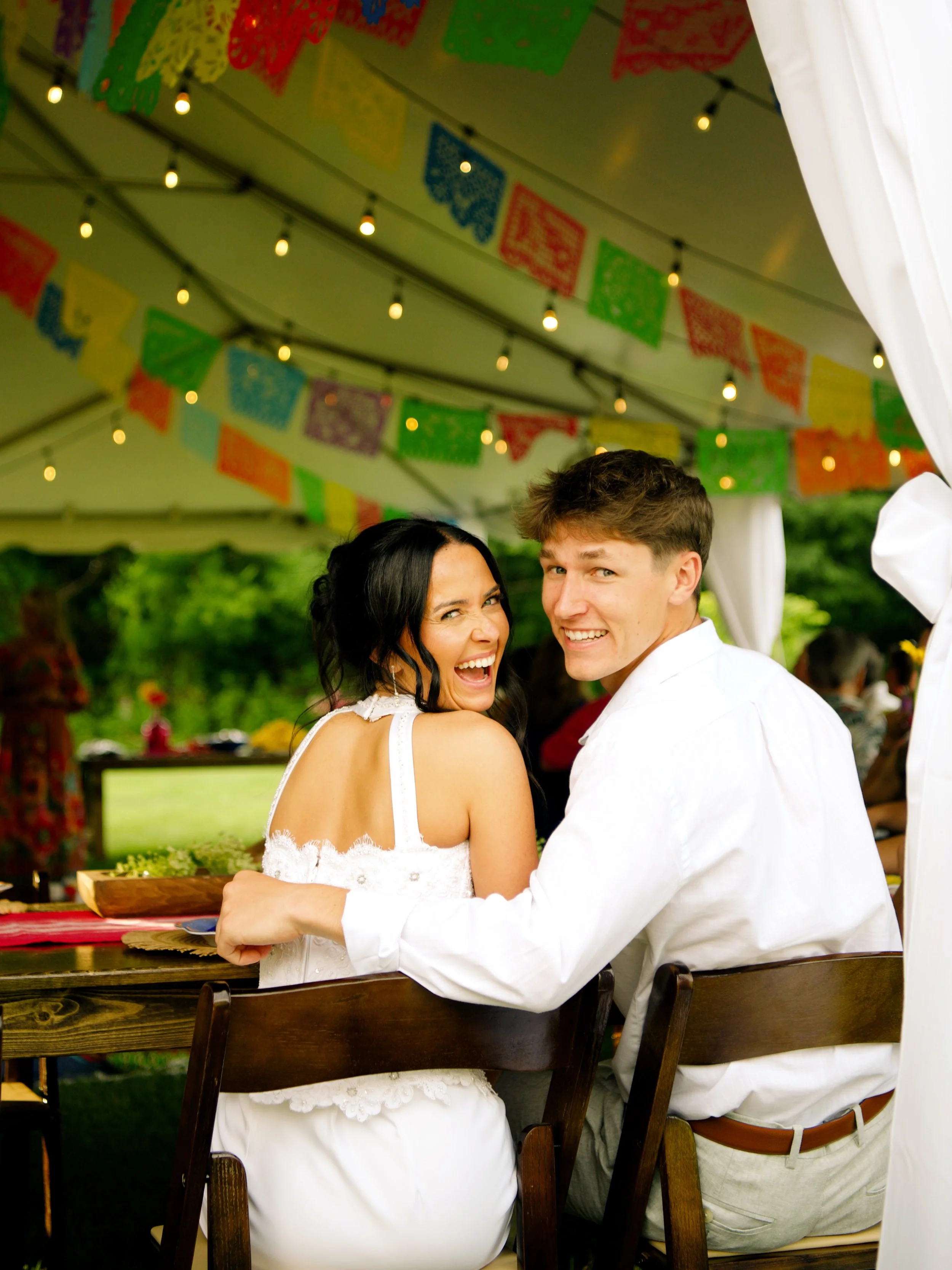 It&rsquo;s time I shared some moments from this night again because it was way too iconic not to post twice!! A little reminder: your rehearsal dinner can be whatever you want it to be! Get creative, have fun, and make it something that reflects who 