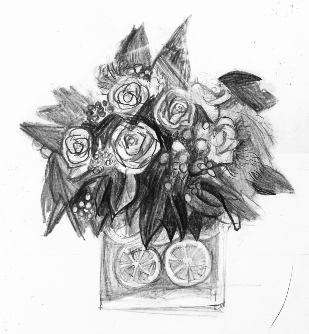 &quot;Orangie&quot; Pencil Drawing⠀⠀⠀⠀⠀⠀⠀⠀⠀
Artist: Bea McConkie, age 8⠀⠀⠀⠀⠀⠀⠀⠀⠀
.⠀⠀⠀⠀⠀⠀⠀⠀⠀
.⠀⠀⠀⠀⠀⠀⠀⠀⠀
.⠀⠀⠀⠀⠀⠀⠀⠀⠀
#flowers #floralarrangement #roses #flowerdrawing #flowerart #pencil #pencildrawing #drawing #graphite #graphitedrawing #instaart #art #