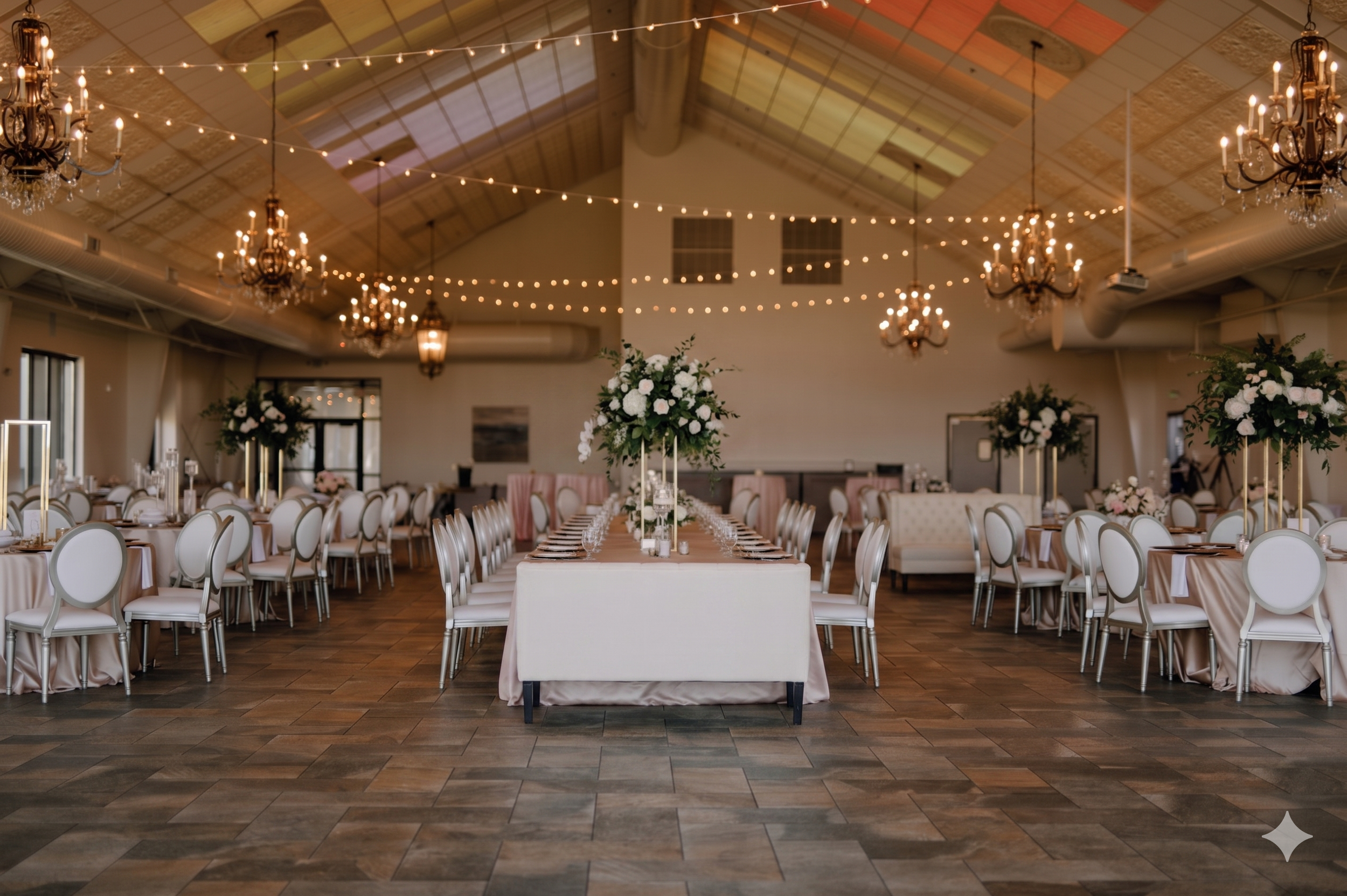 Cafe Lighting at Edward Anne Estate