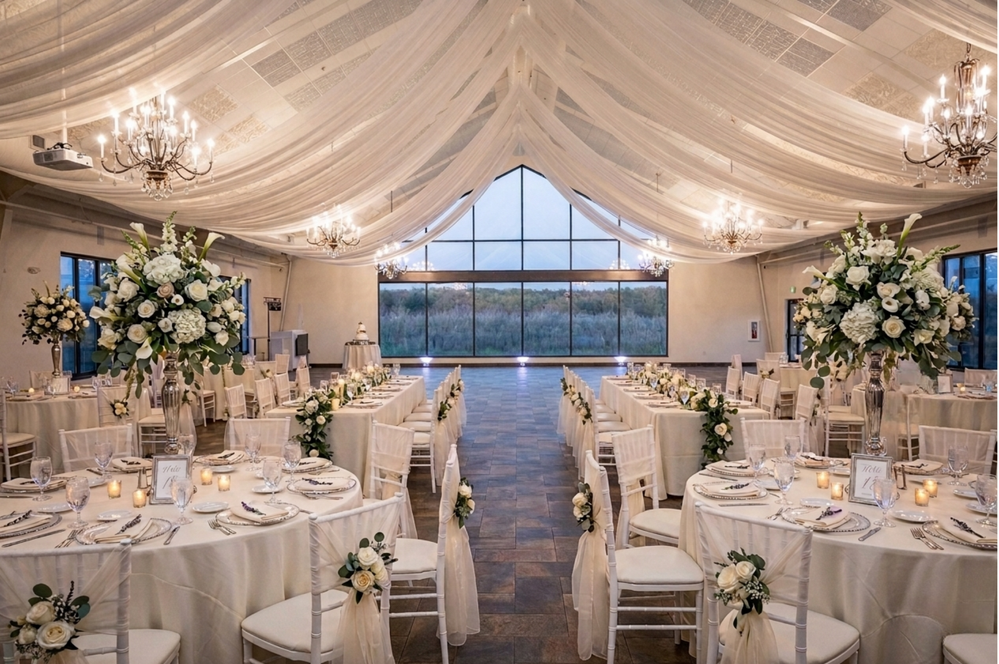 Flat Draping at Edward Anne Estate