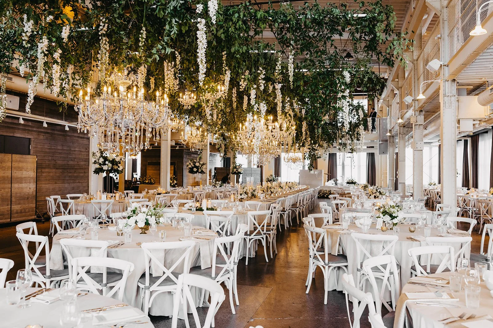 PHOS Luxury Wedding Lighting with Chandeliers