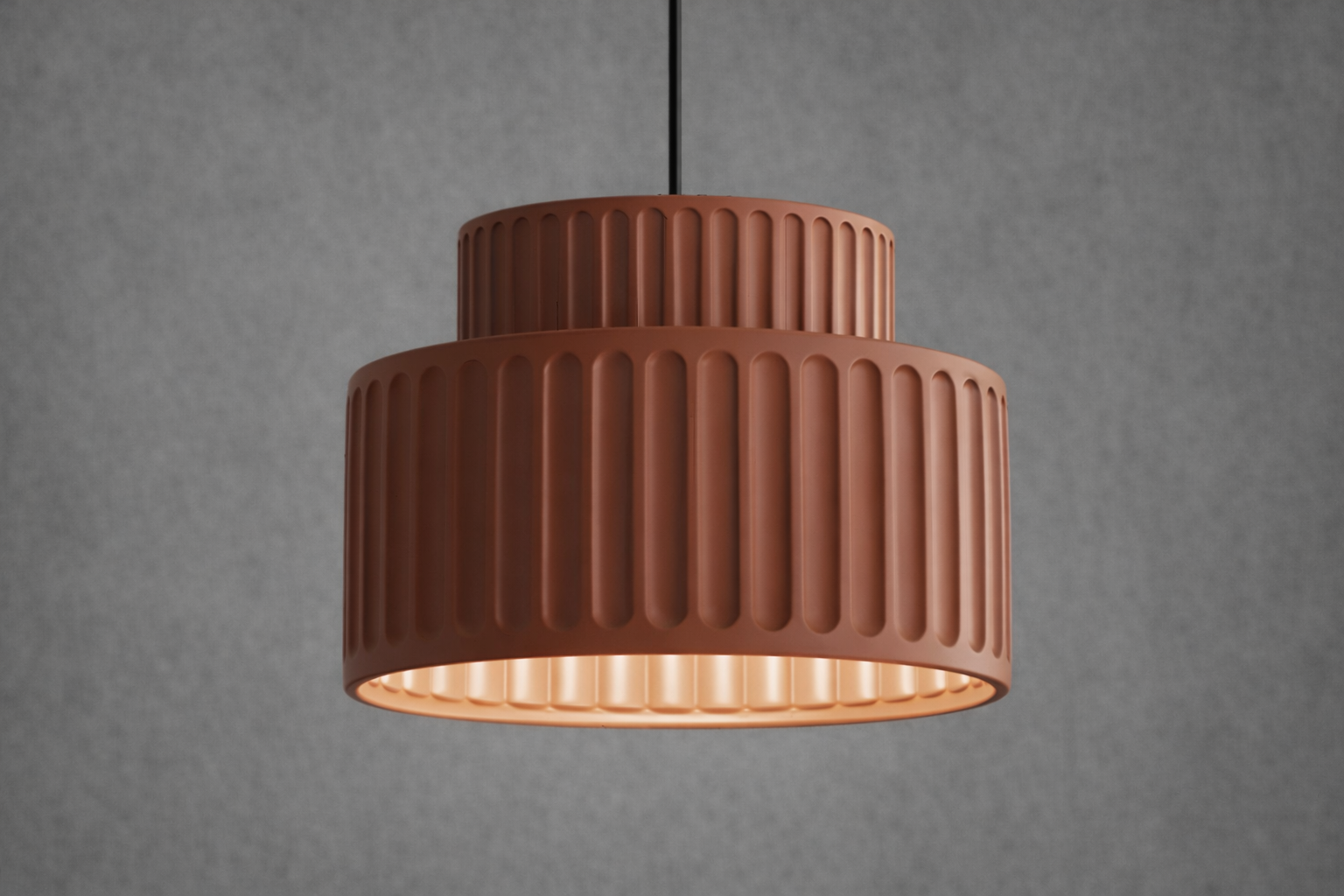 Clay Red Pendant