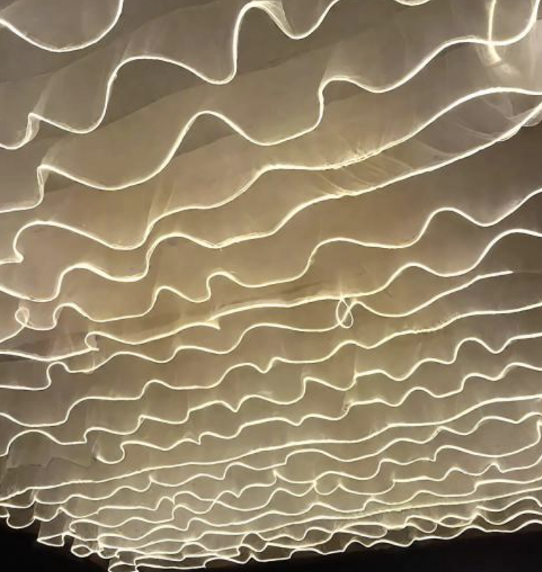 LED Wave Drape