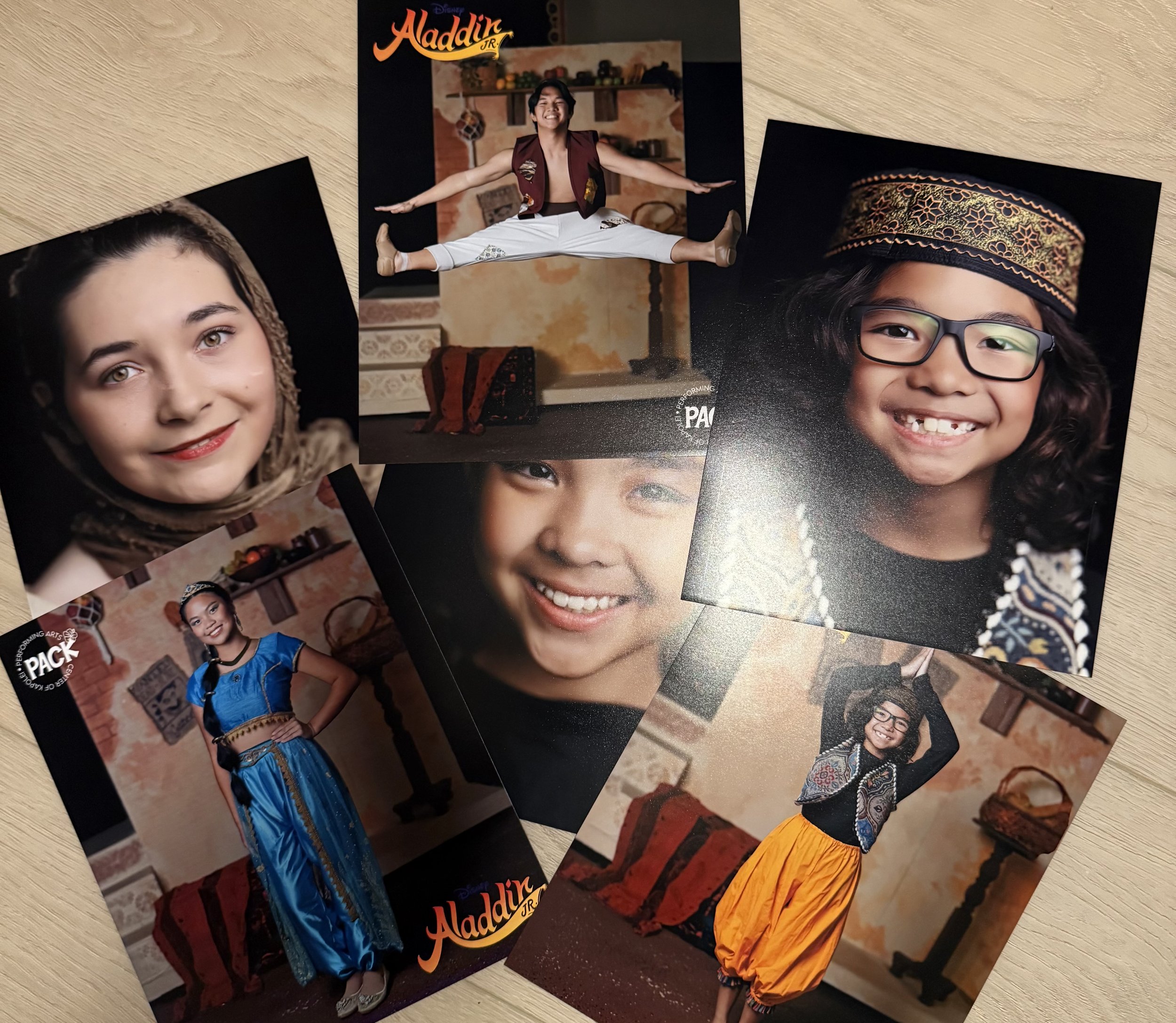 Aladdin Jr 8"x10" Costume Portraits