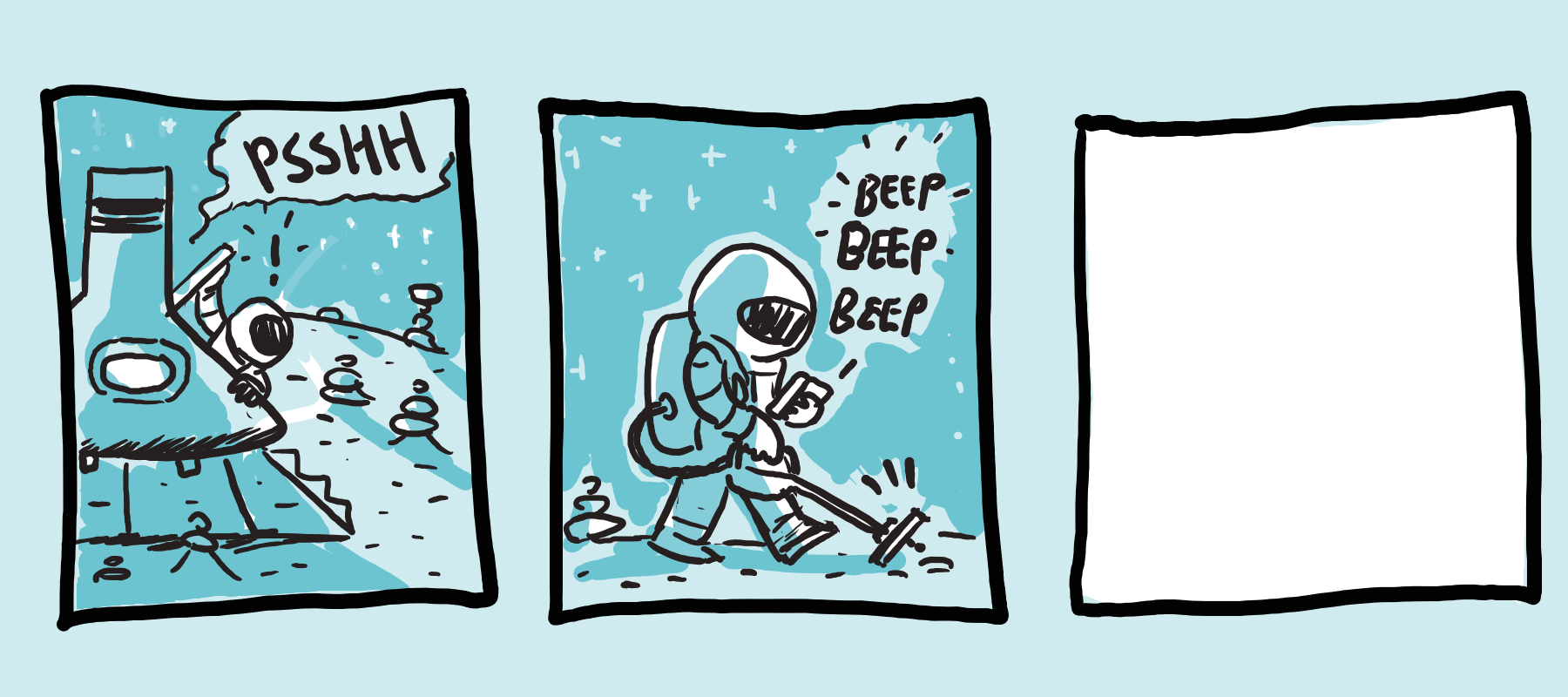 Astronauts &amp; far off planets