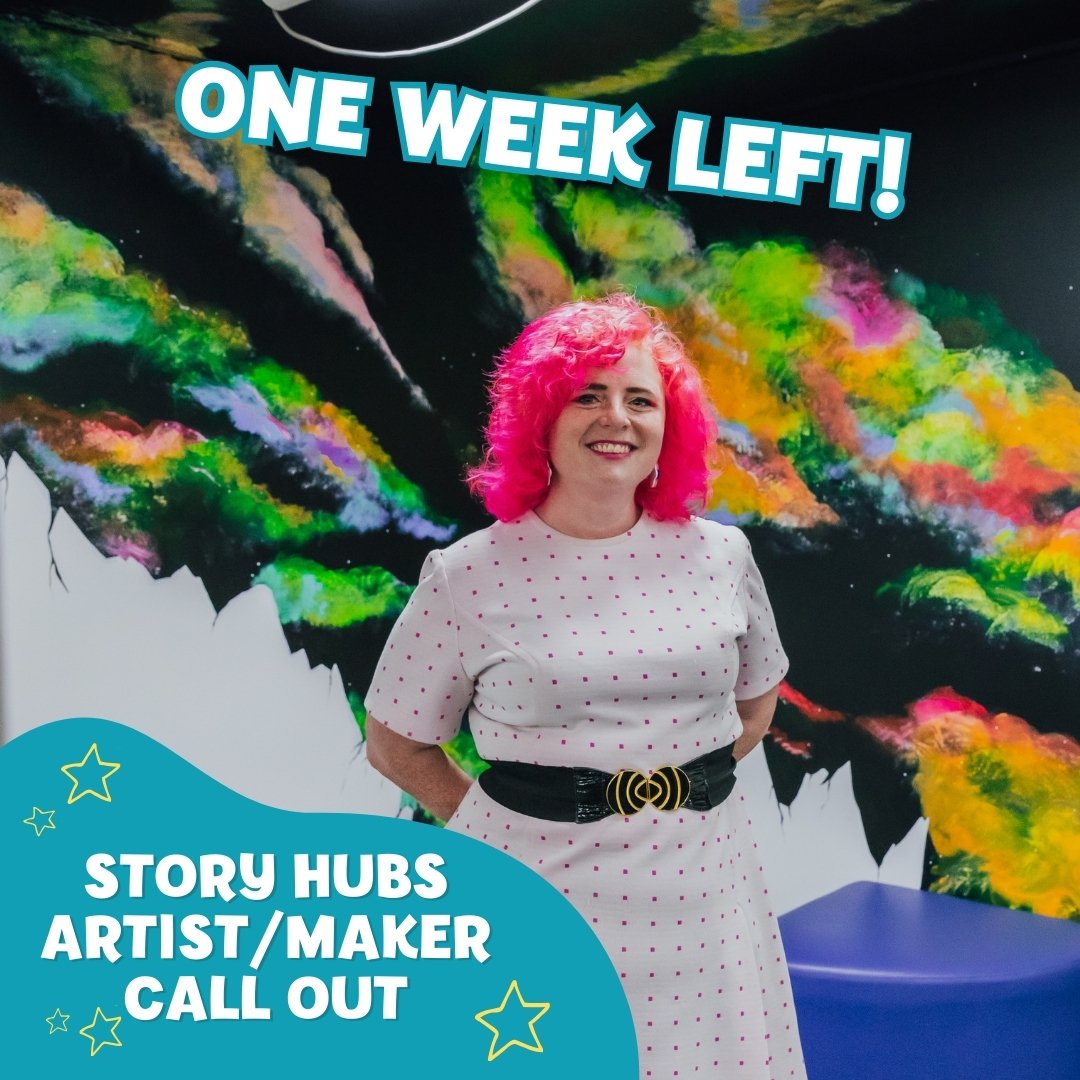 Don't miss out on this paid opportunity to co-design creative spaces with young people! 🎨🖍️✂️🧶✨

Artists/Makers will be spending 3 co-design sessions with students, facilitated by 100 Story Building, then 6-7 weeks for the making/building of the S