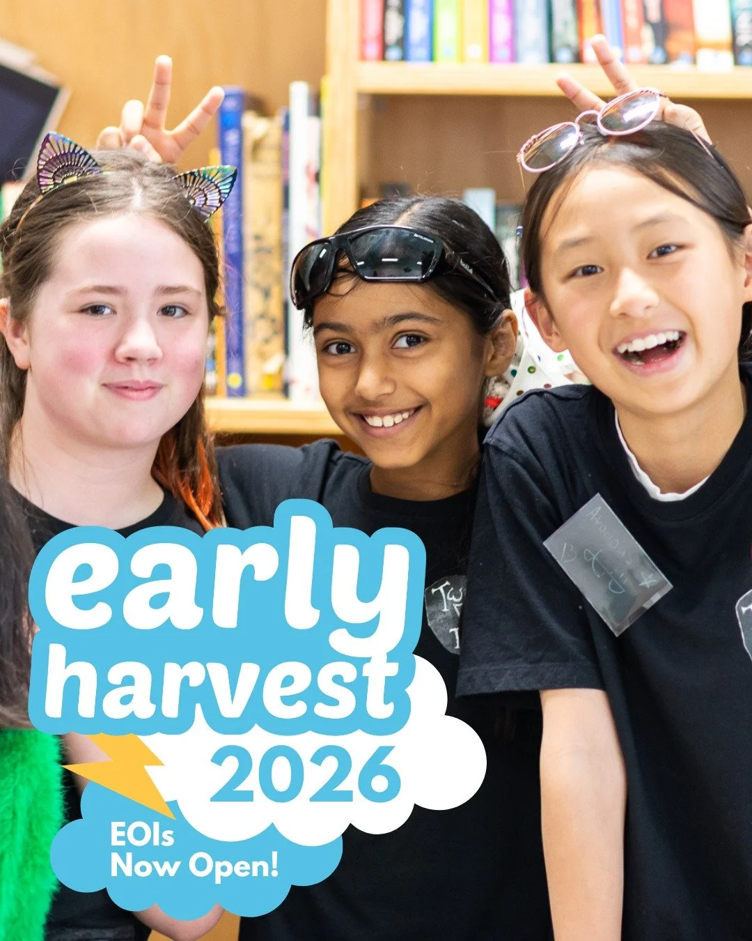We&rsquo;re thrilled to announce Early Harvest is back in 2026! ✨

Thanks to our generous supporters and donors, this much-loved program will once again empower young writers to share their stories and proudly call themselves published authors. 💛

E