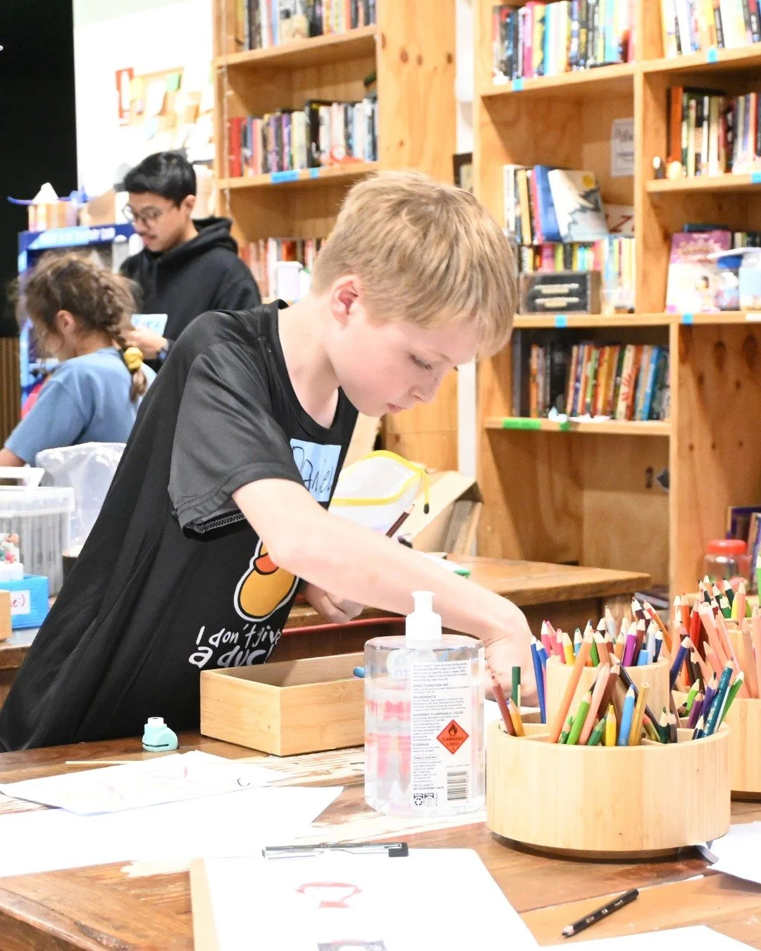 Yesterday we wrapped up our Spring Holiday workshops with Picture This!

There&rsquo;s still time for young artists aged 8-16 to submit their work for Tinted Glass, our upcoming youth art exhibition at 100 Story Building.

🎨 Ages 8-16
📍 100 Story B