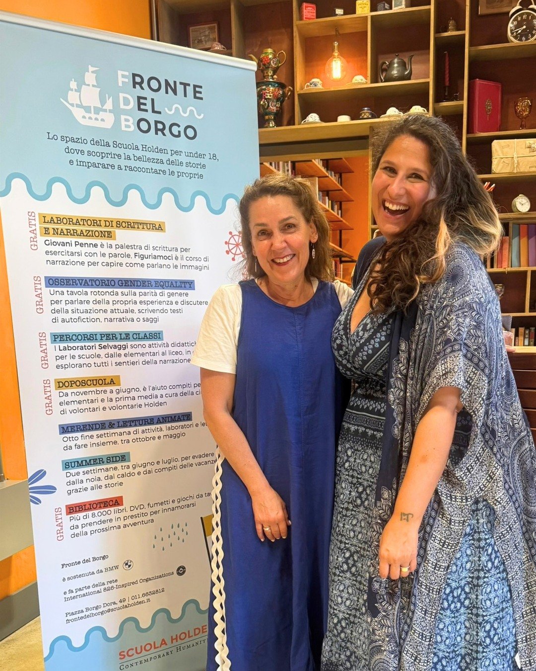 From Australia to Italy!

Our CEO Lena Cirillo recently visited Fronte del Borgo @frontedelborgo in Turin, Italy, a fellow member of the International Alliance of Youth Writing Centres.

Lena spent time with Domitilla Pirro, Creative and Development 