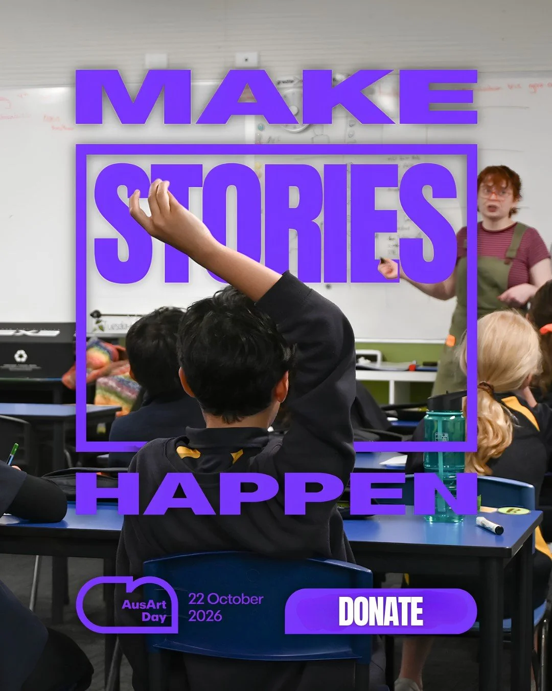 Today&rsquo;s the day you can help us reach our goal of $10,000!

If you believe in a vibrant arts sector especially in Melbourne&rsquo;s west and want to see more creative opportunities for young people today is the day to show your support! 

From 