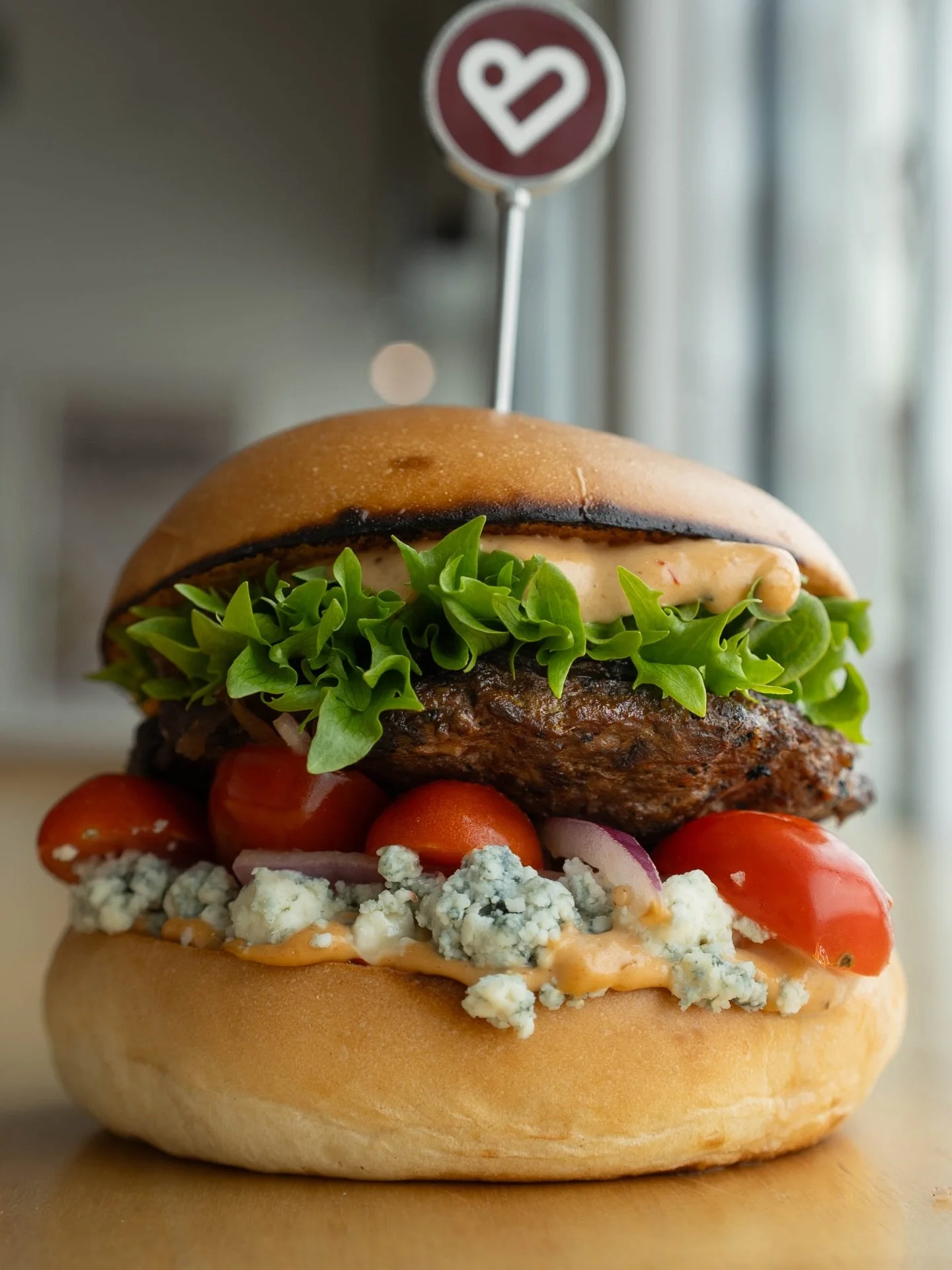 The Blue &amp; Gold is back. ⚡️

Crumbled blue cheese, fancy tomatoes, balsamic onions, lettuce and chipotle aioli

A Nuburger classic, reloaded for Retro Month 🍔

Starts March 1st 

#winnipegeats #burgerlovers #nuburger #supportlocal #foodiecanada