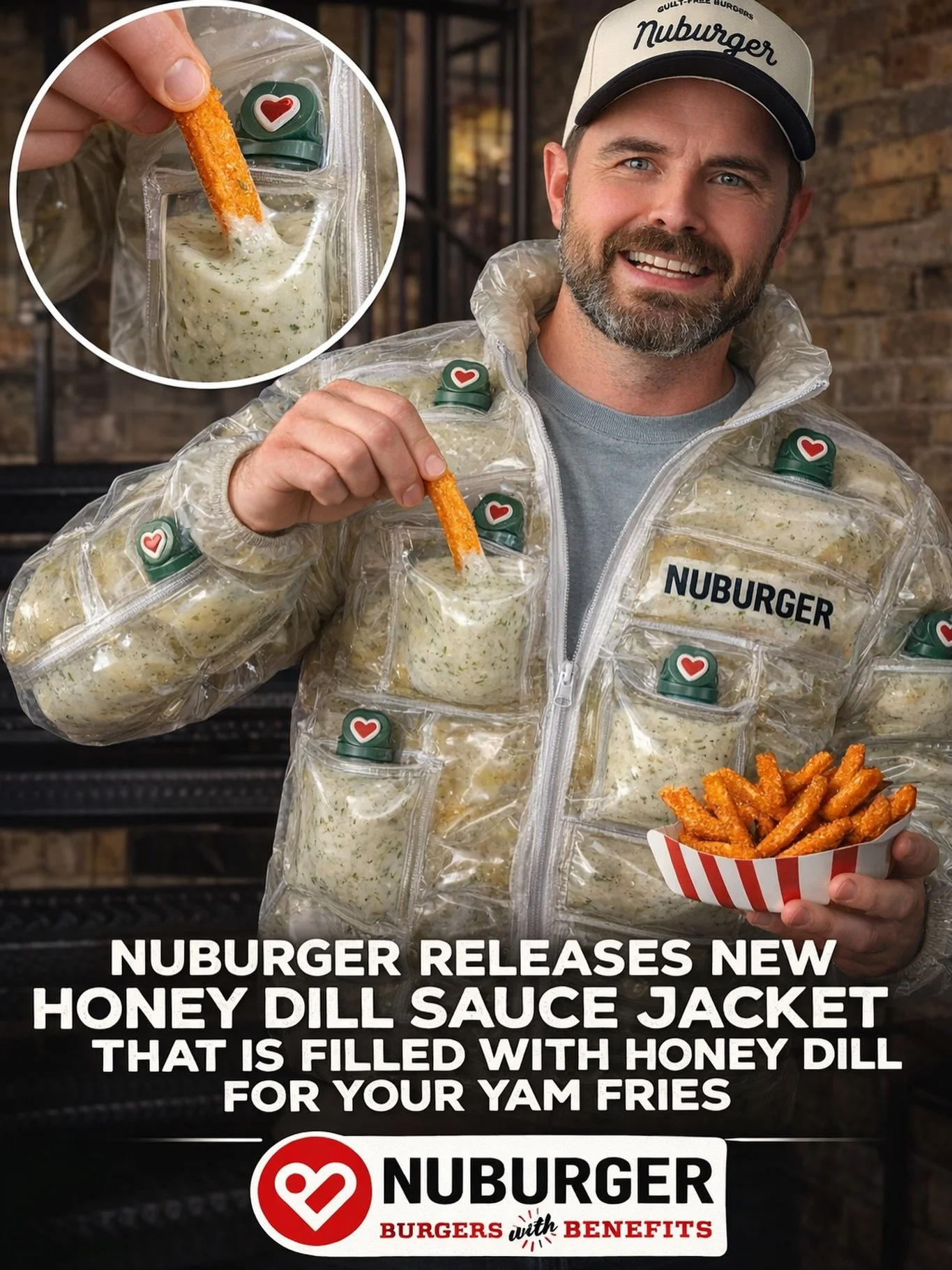 Fresh drop. Limited supply. The wait is officially OVER. 🍯Nuburger Honey Dill jackets are now live! 

*immediately adds to cart