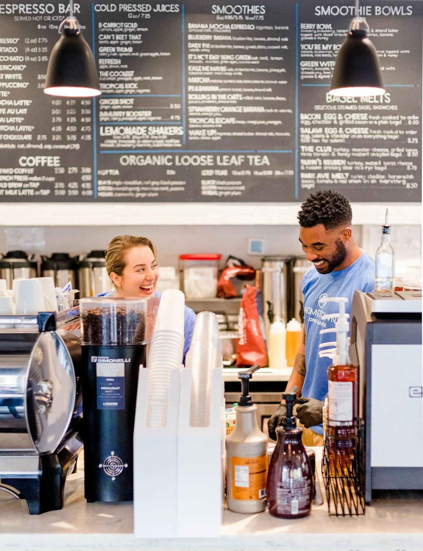 Hometown is hiring! Come join our dream team. 🫶🏼

We&rsquo;re looking for:
&bull; After-school runners and cashiers at all locations (Mon&ndash;Fri 4&ndash;6pm and weekends)
&bull; A full-time barista for our Lake Forest location (open availability