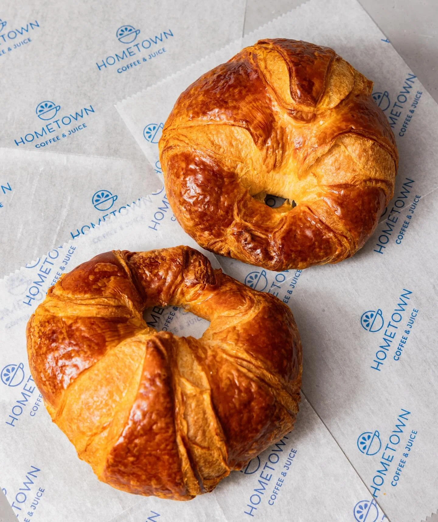 Care for a croissant? 🥐

Flakey &amp; fresh, baked daily at all Hometown locations.