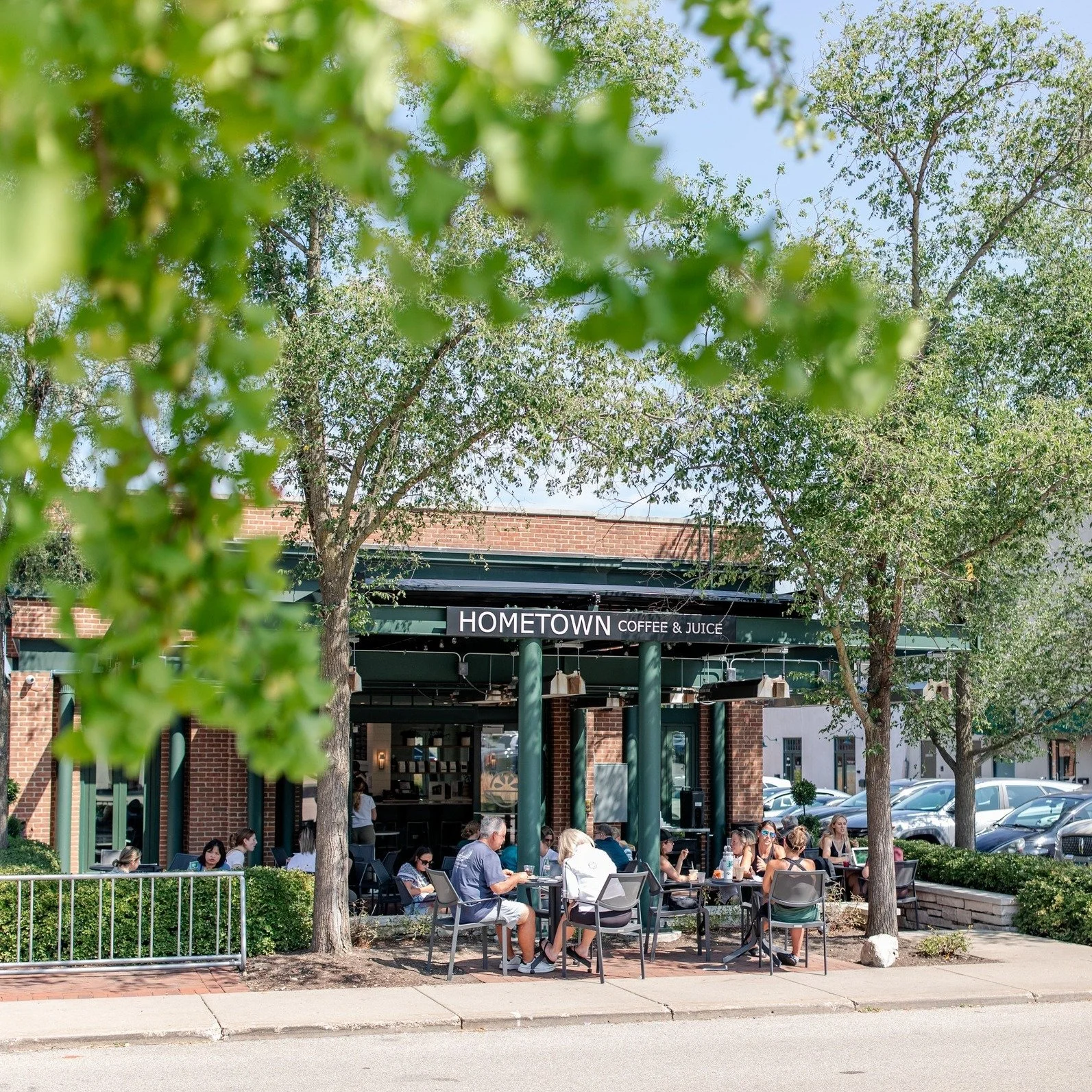 Out of the woods at last... Happy Memorial Day &amp; patio season to all!