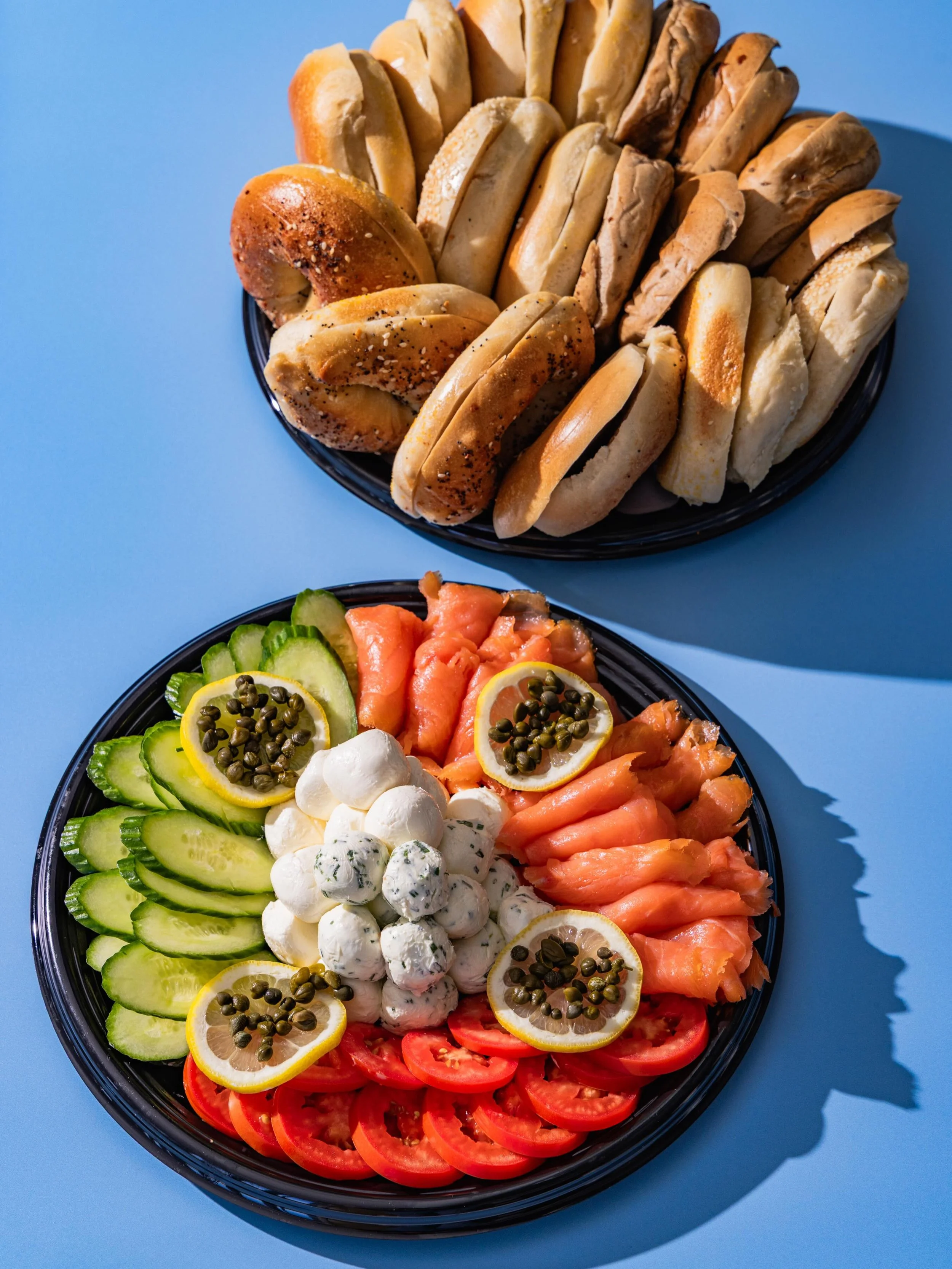 Any and every occasion calls for bagels &amp; lox.

Order catering directly online at the link in our bio.