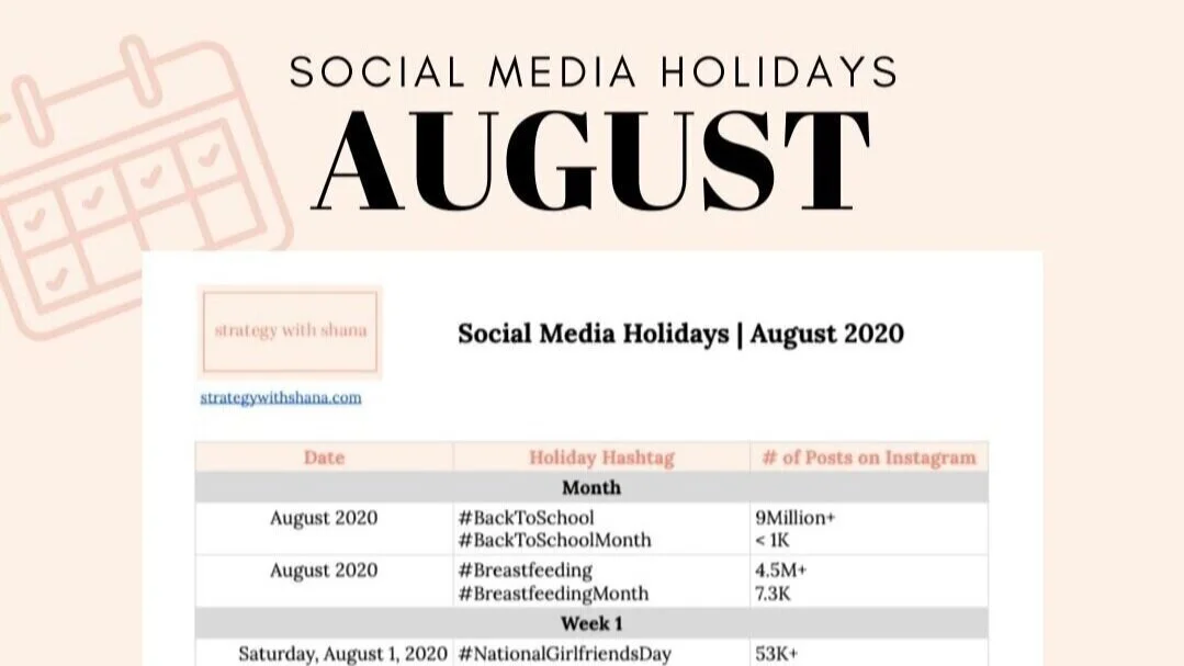 *Note: The calendar format is in Google Sheets.