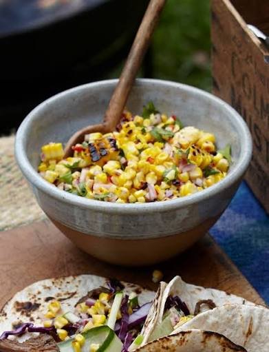 Charred Corn Salsa
