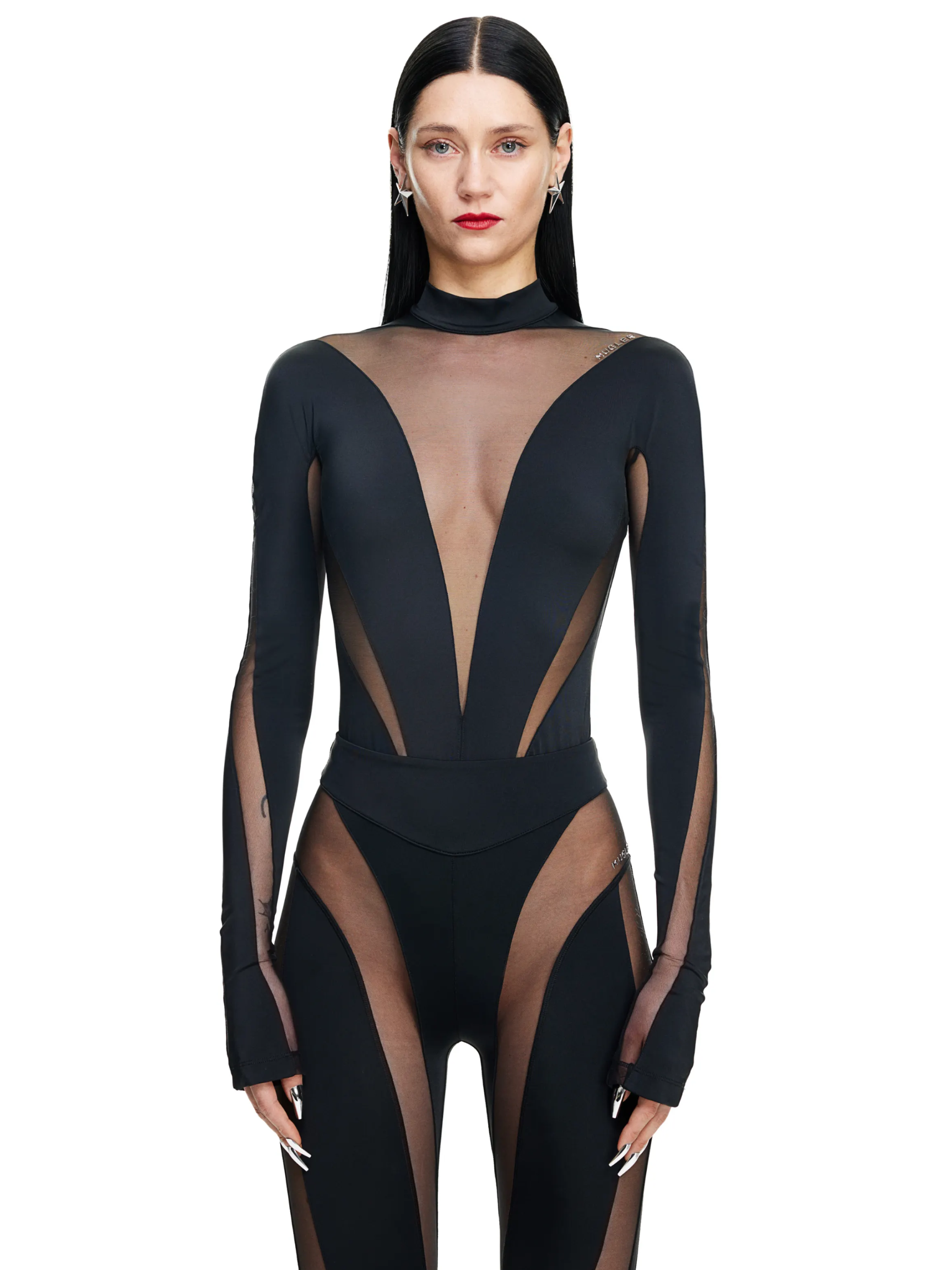 Mugler Brings Its Lycra Bodysuits To H&M Collab