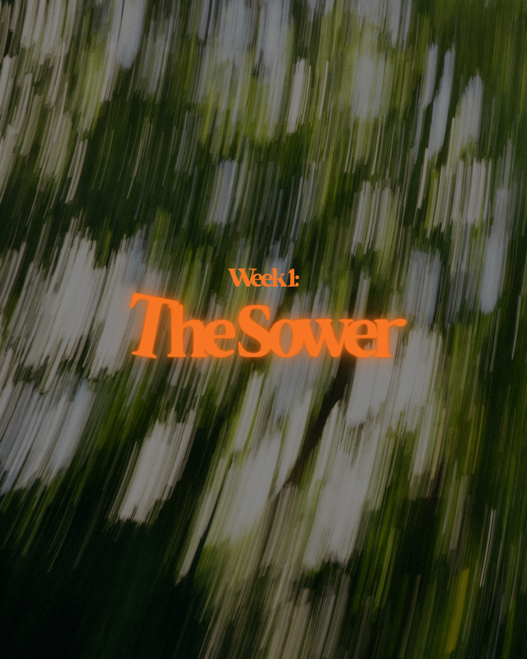 Week 1: The Sower