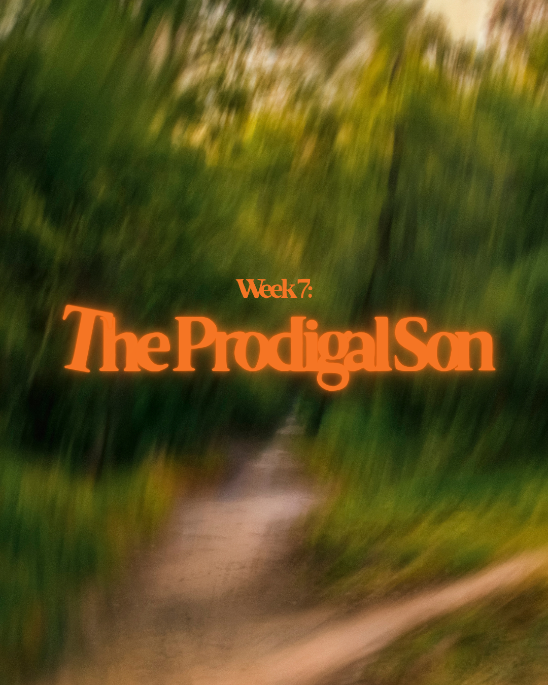 Week 7: The Prodigal Son