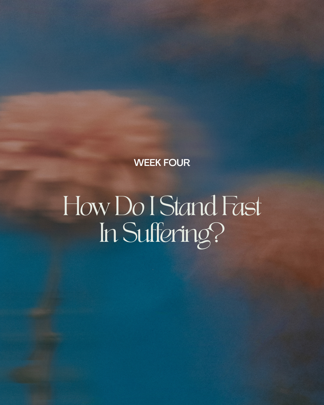 Week Four: How Do I Stand Fast In Suffering?