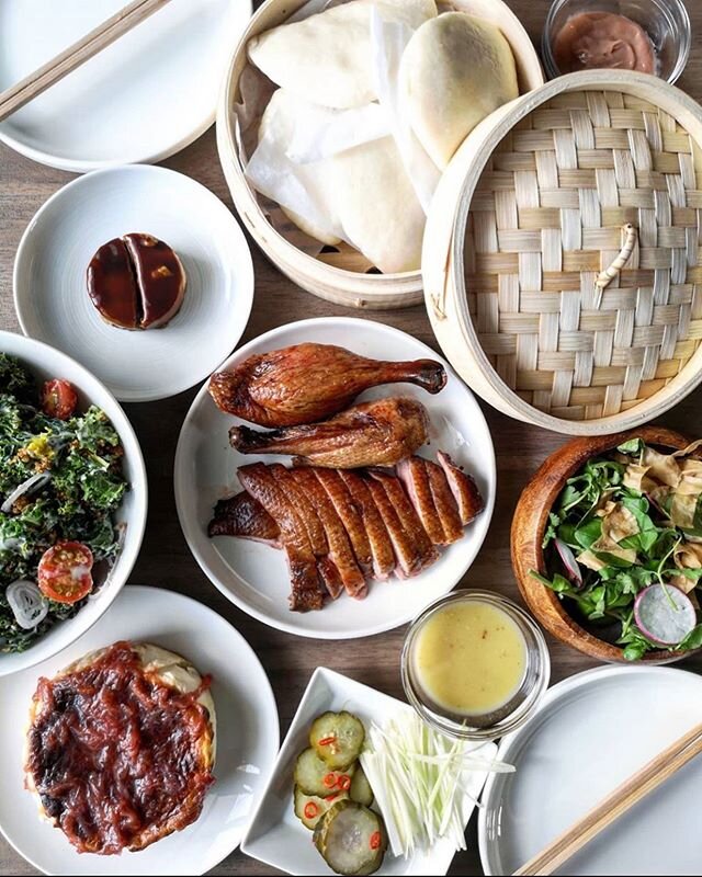 Absolutely in love with this beautiful photo of our Roasted Duck Menu for two, taken by @tasteofvancouver! 
The set is $75 for two and it includes:

1. Rabbit Food: Kale salad, gem tomatoes, lemon essence, grated parmesan, quinoa crunch, anchovy butt